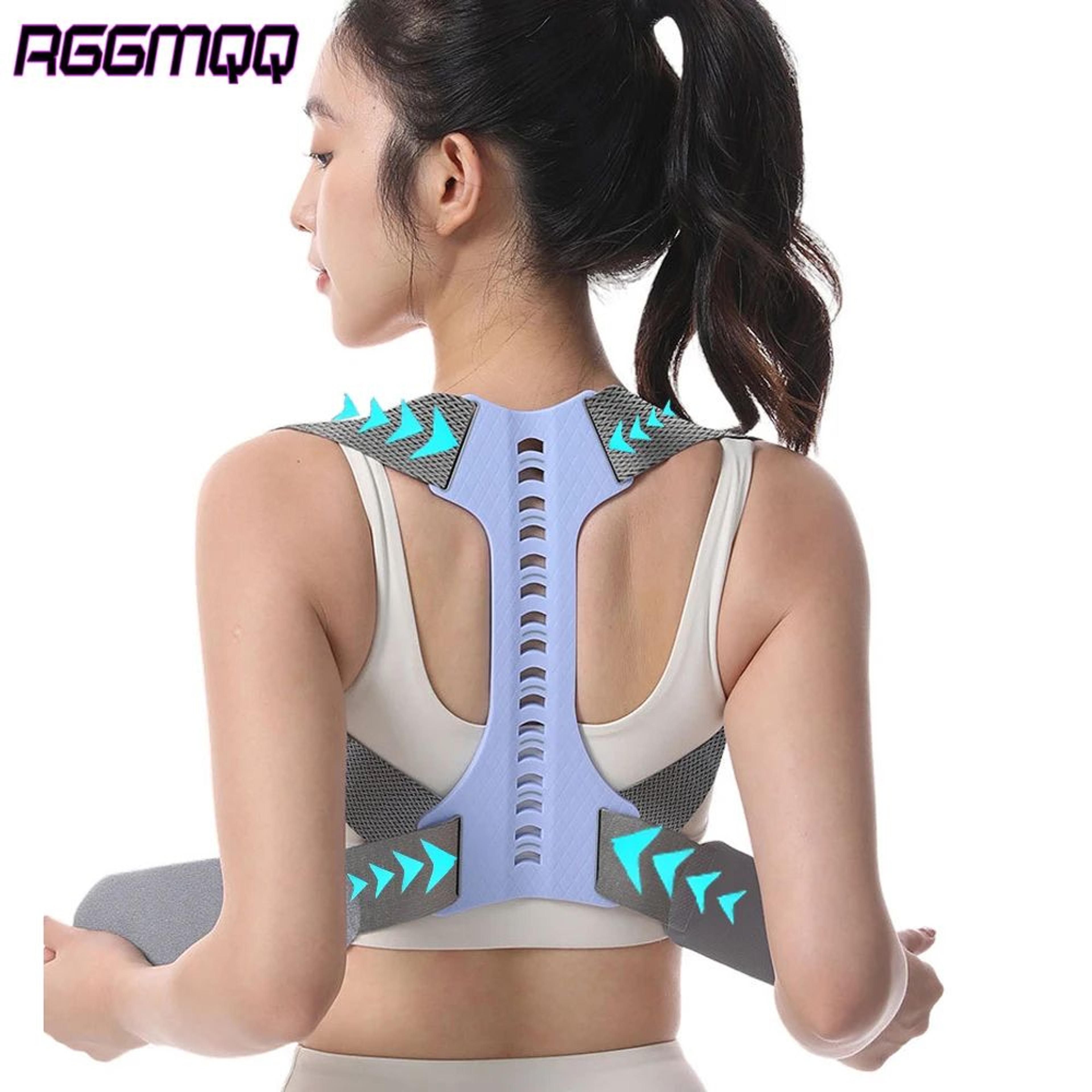 adjustable posture corrector back brace for men and women
