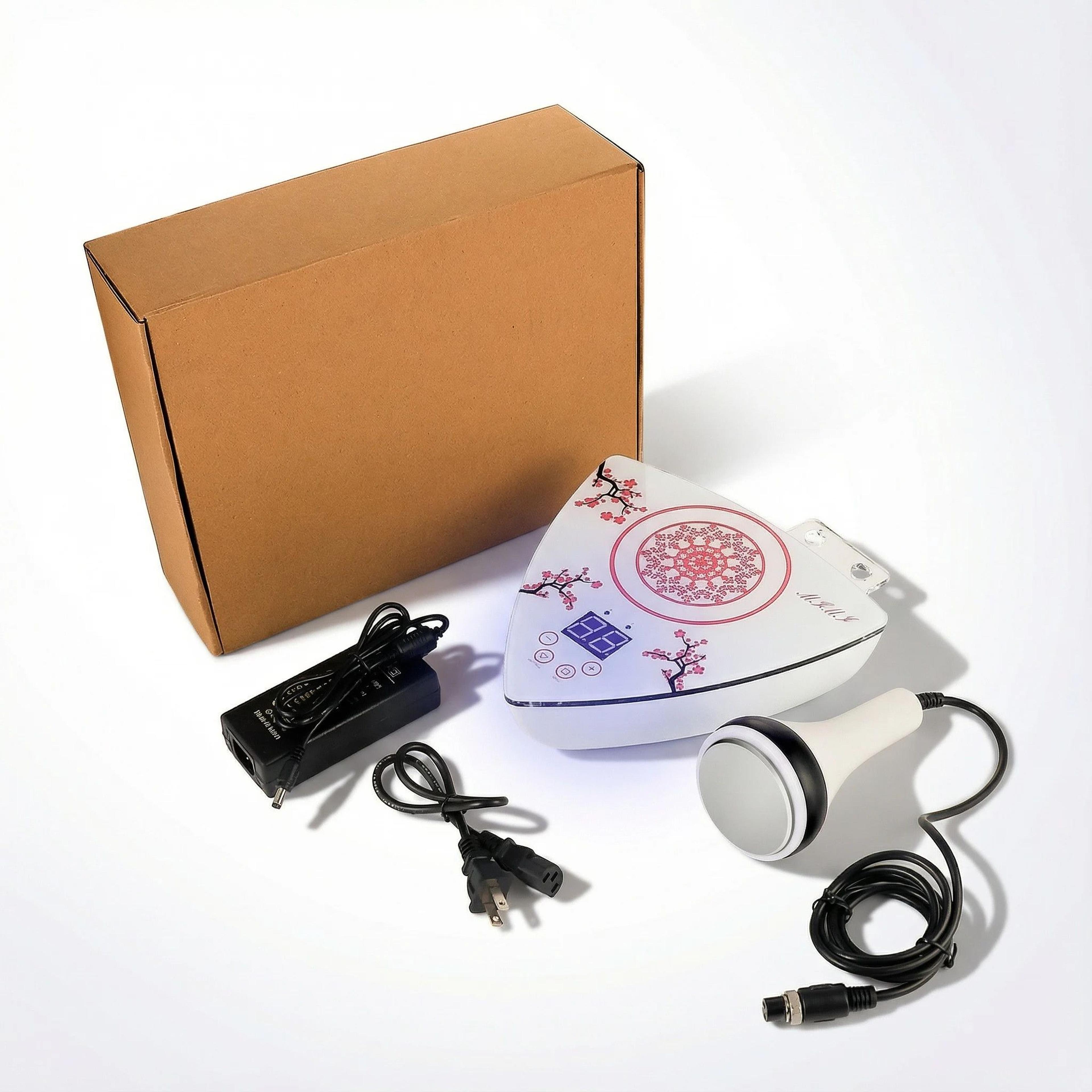 80khz ultrasonic cavitation beauty machine body massager for home and spa care