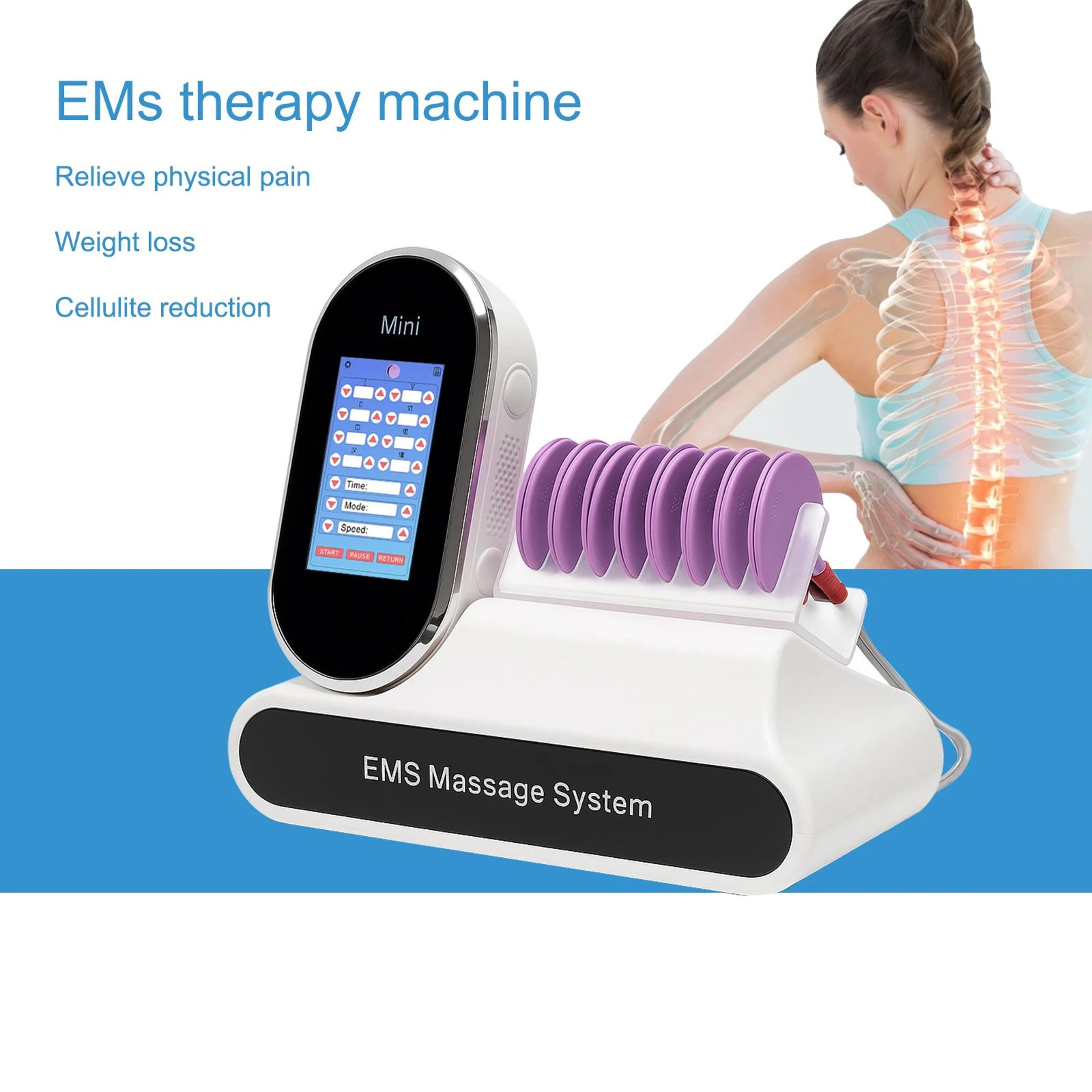 professional ems muscle stimulator massager for body training and recovery
