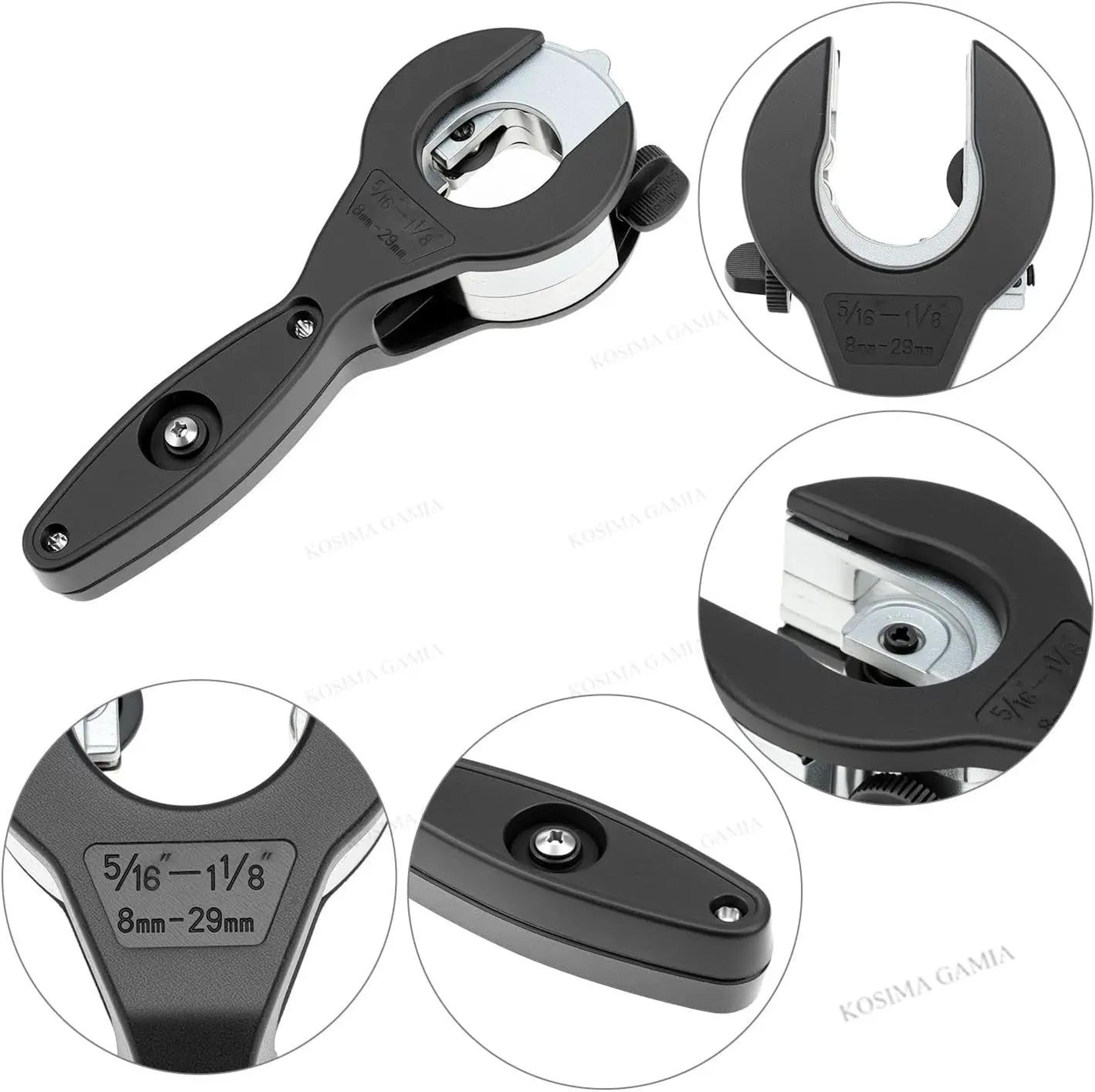 universal ratchet pipe cutter tool for copper aluminium stainless steel and plastic tubing
