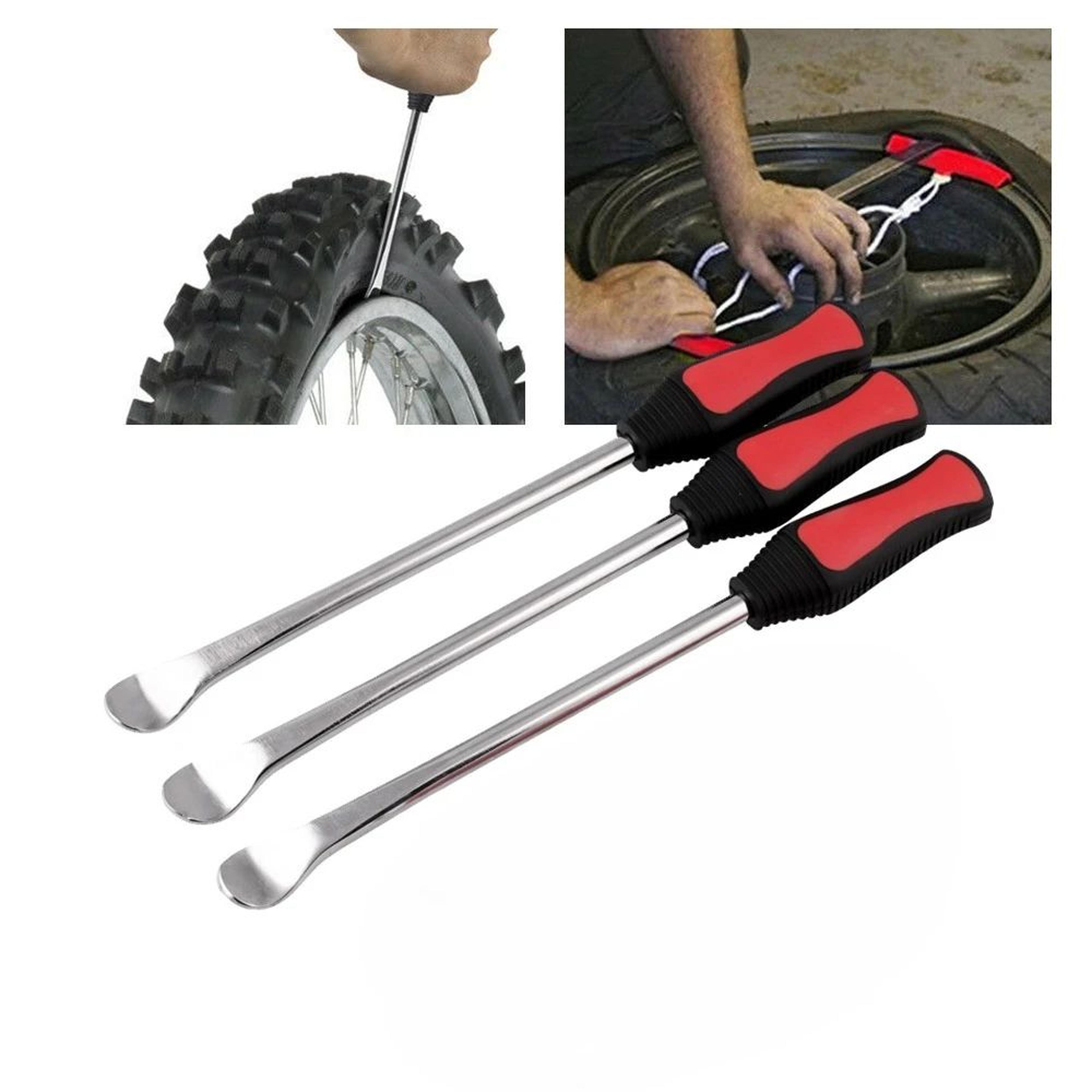 heavy duty tire changing lever tool set tire spoon pry bar for car motorcycle and bicycle