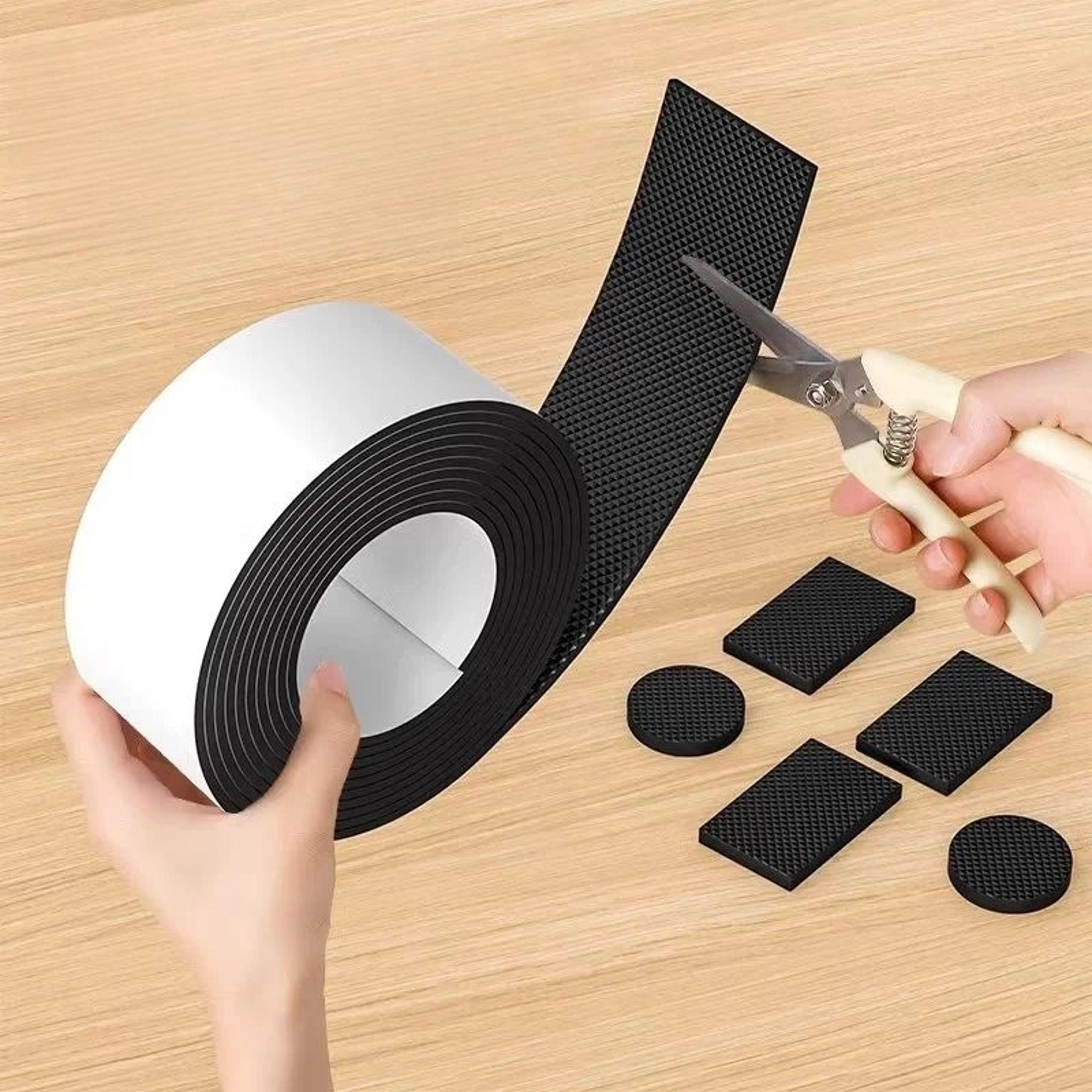 self adhesive silicone furniture pads anti slip chair leg floor protectors