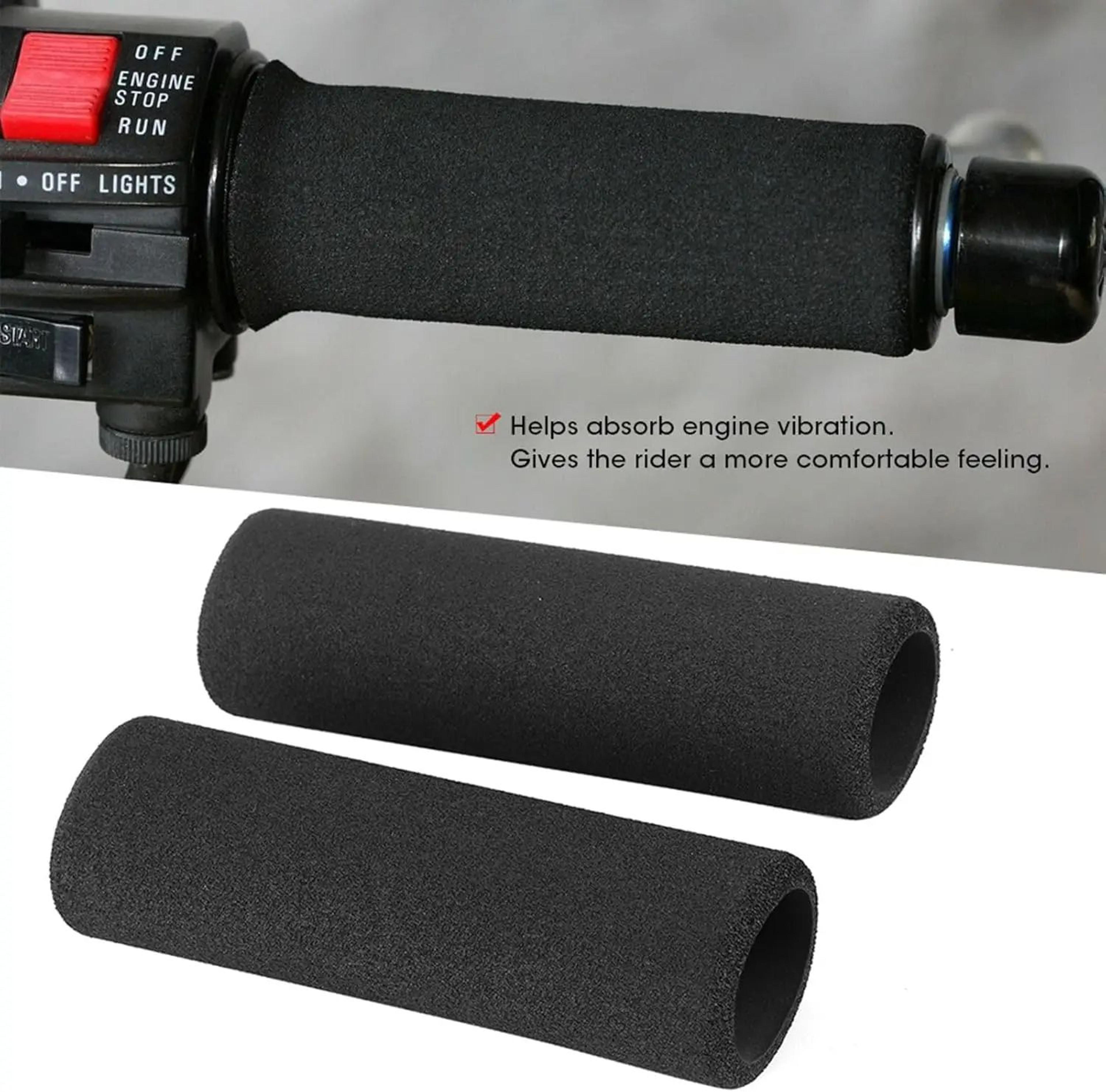 universal motorcycle foam handlebar grip covers anti slip handlebar sleeves