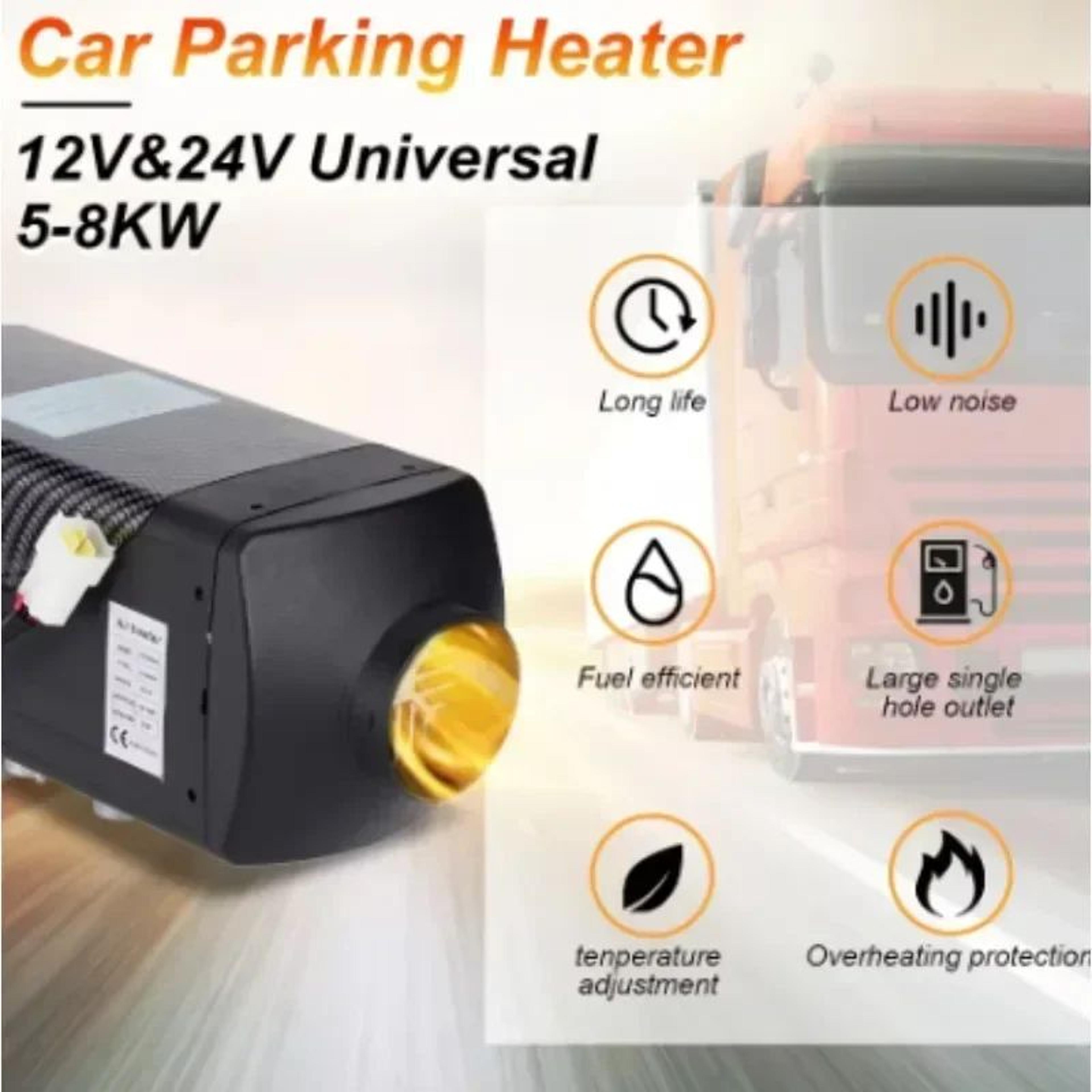 5kw diesel parking heater 12v 24v car air heater auxiliary cabin heater