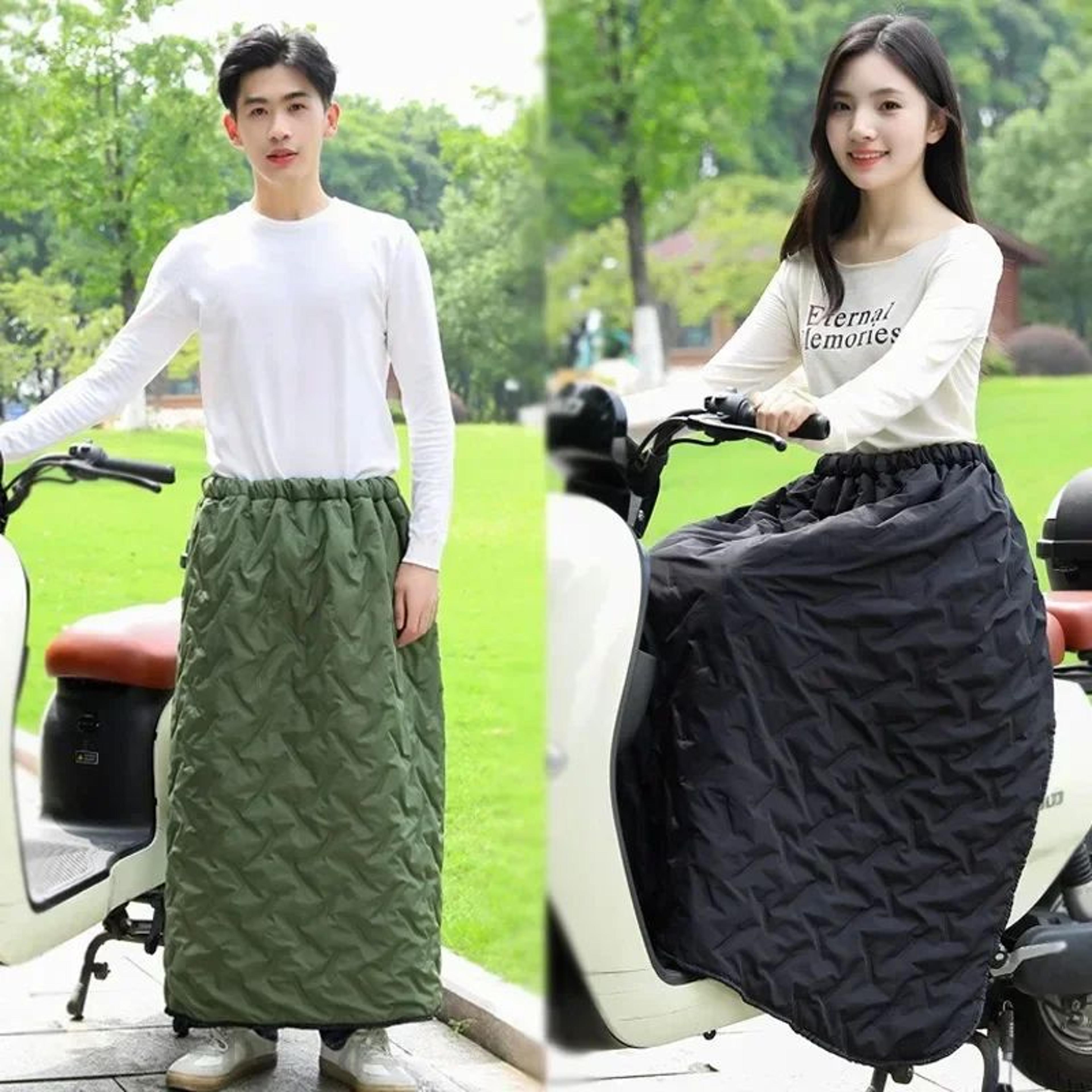 universal motorcycle leg cover waterproof winter apron thermal knee protector