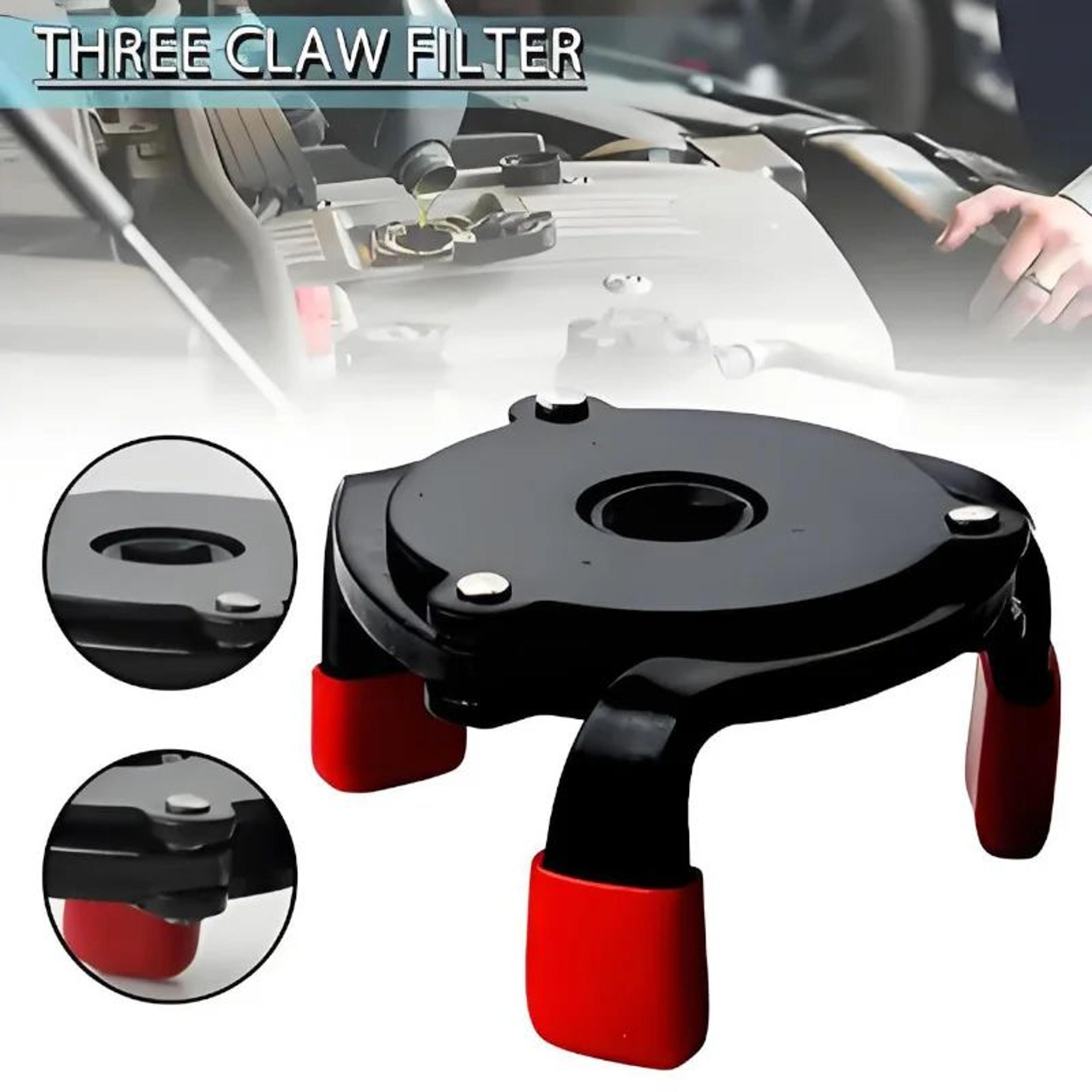 universal 3 jaw oil filter wrench adjustable oil filter removal tool