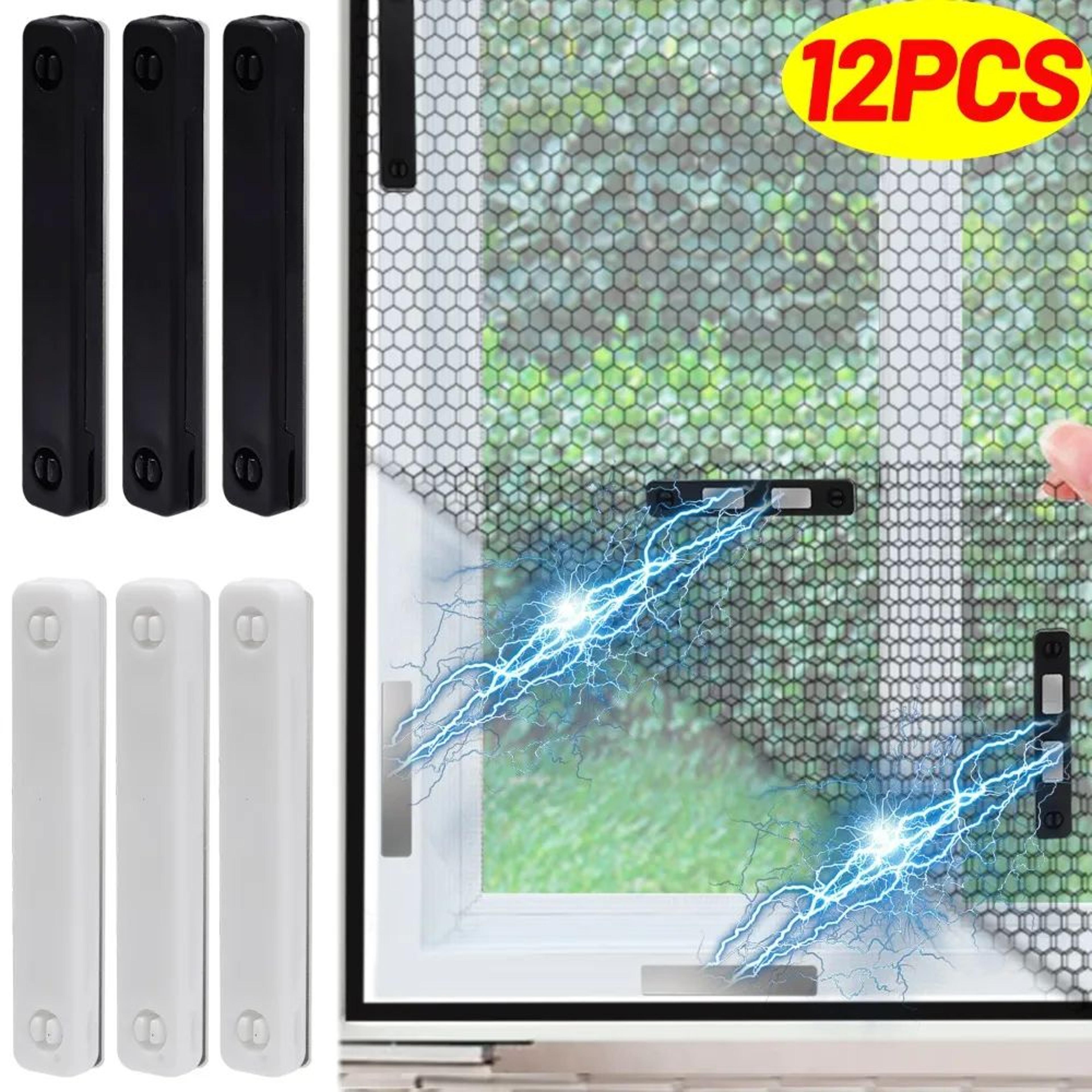 magnetic window screen clips punch free screen fasteners set