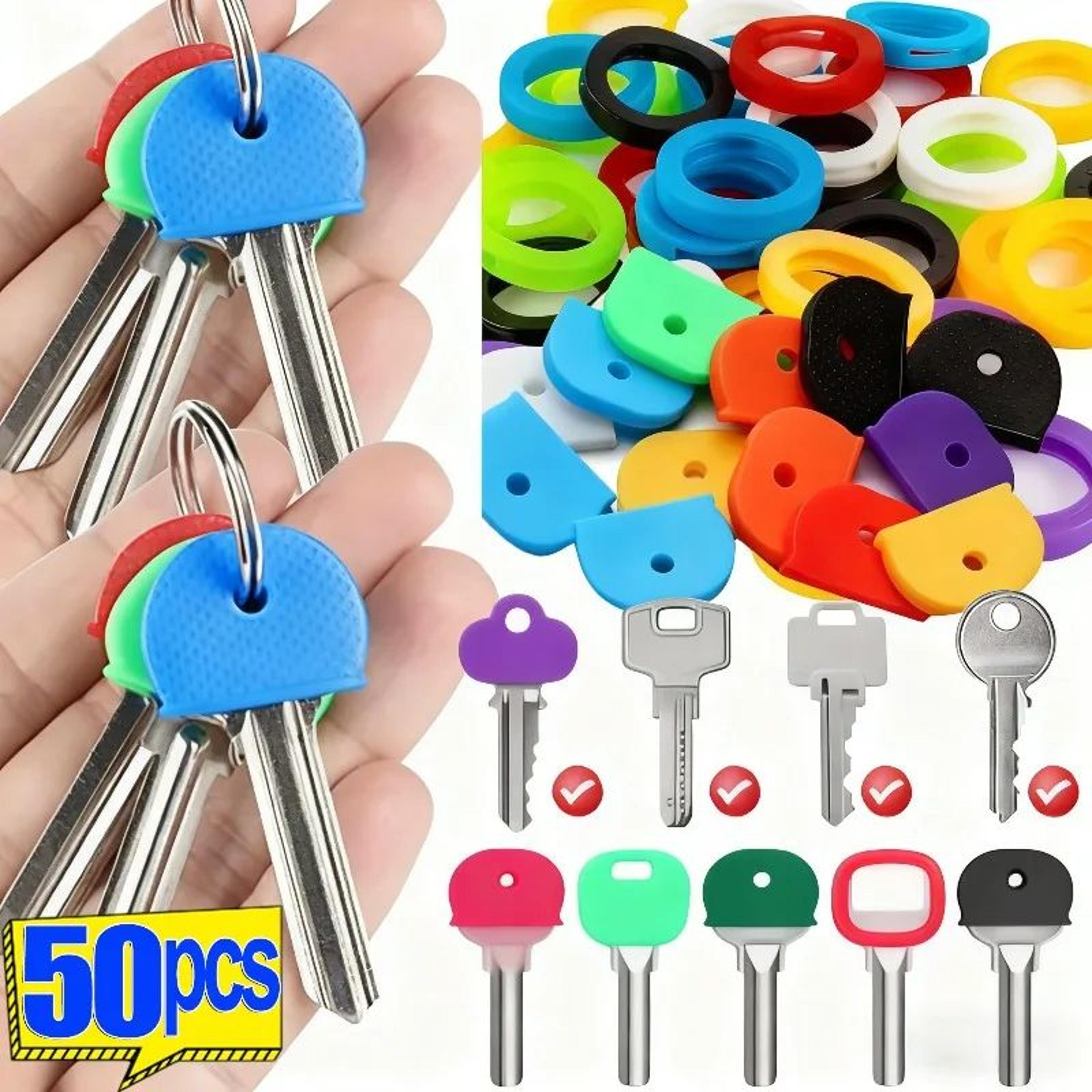 color silicone key covers soft key identifiers key protector set