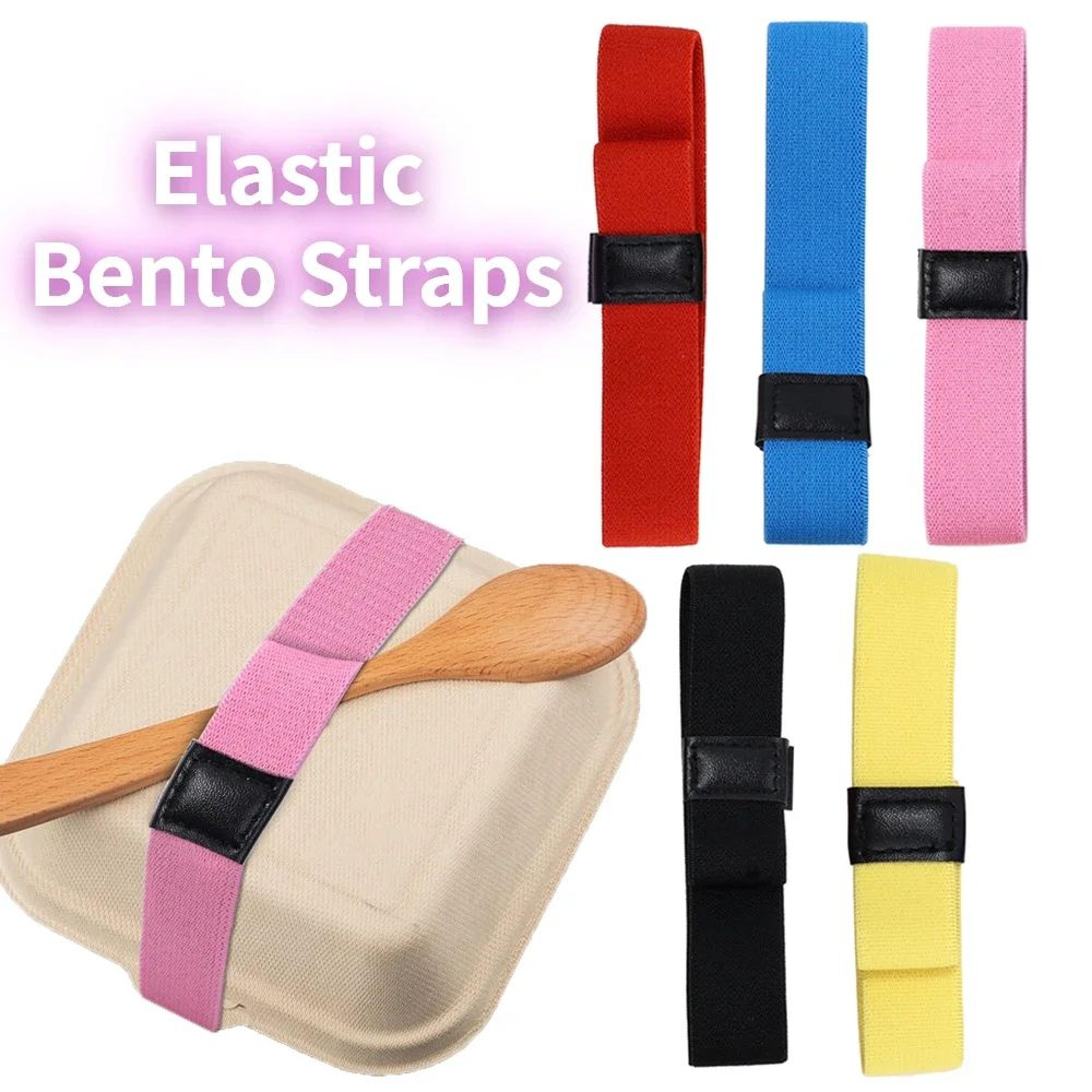 adjustable elastic bento box lunch strap