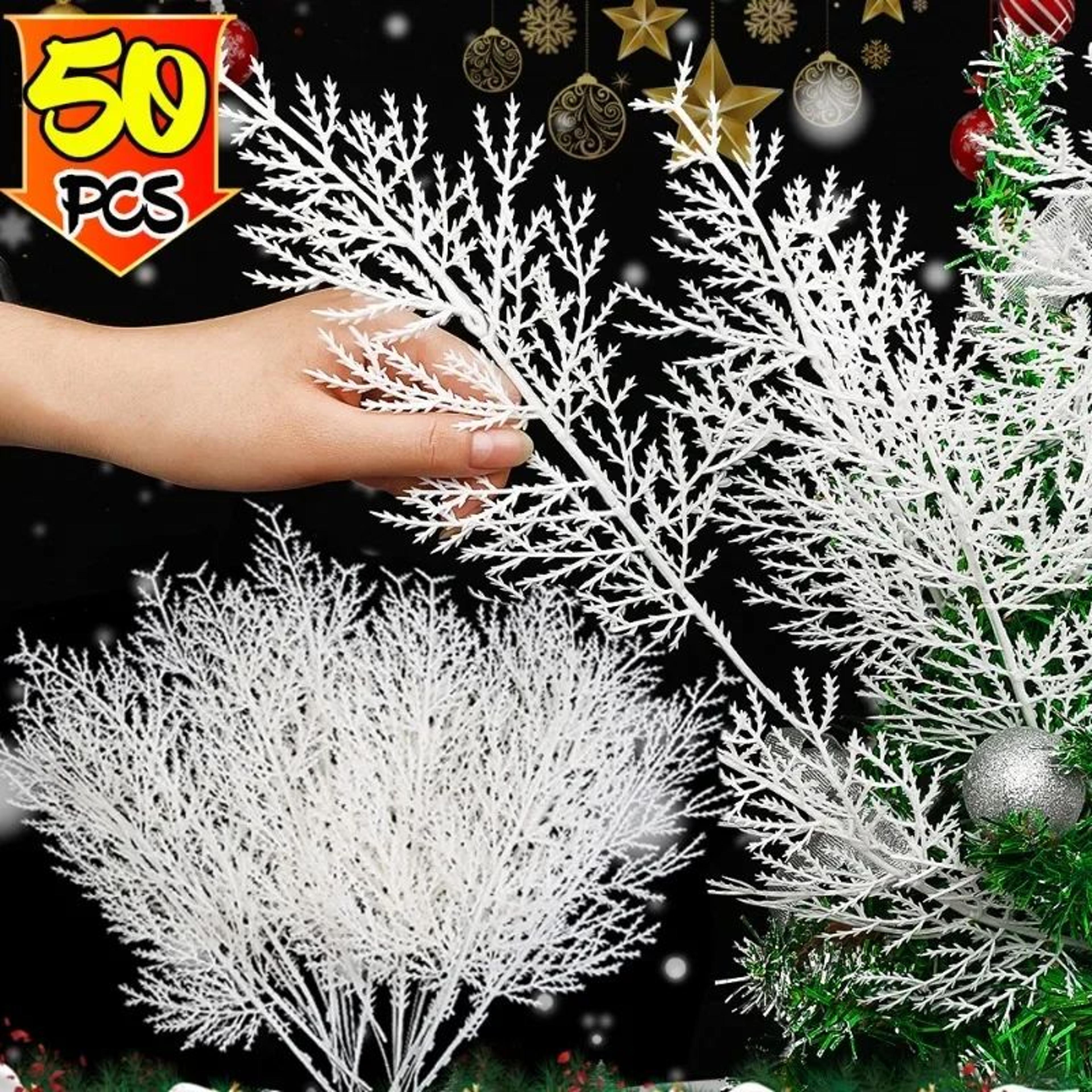 artificial pine branches for christmas wreath decorations