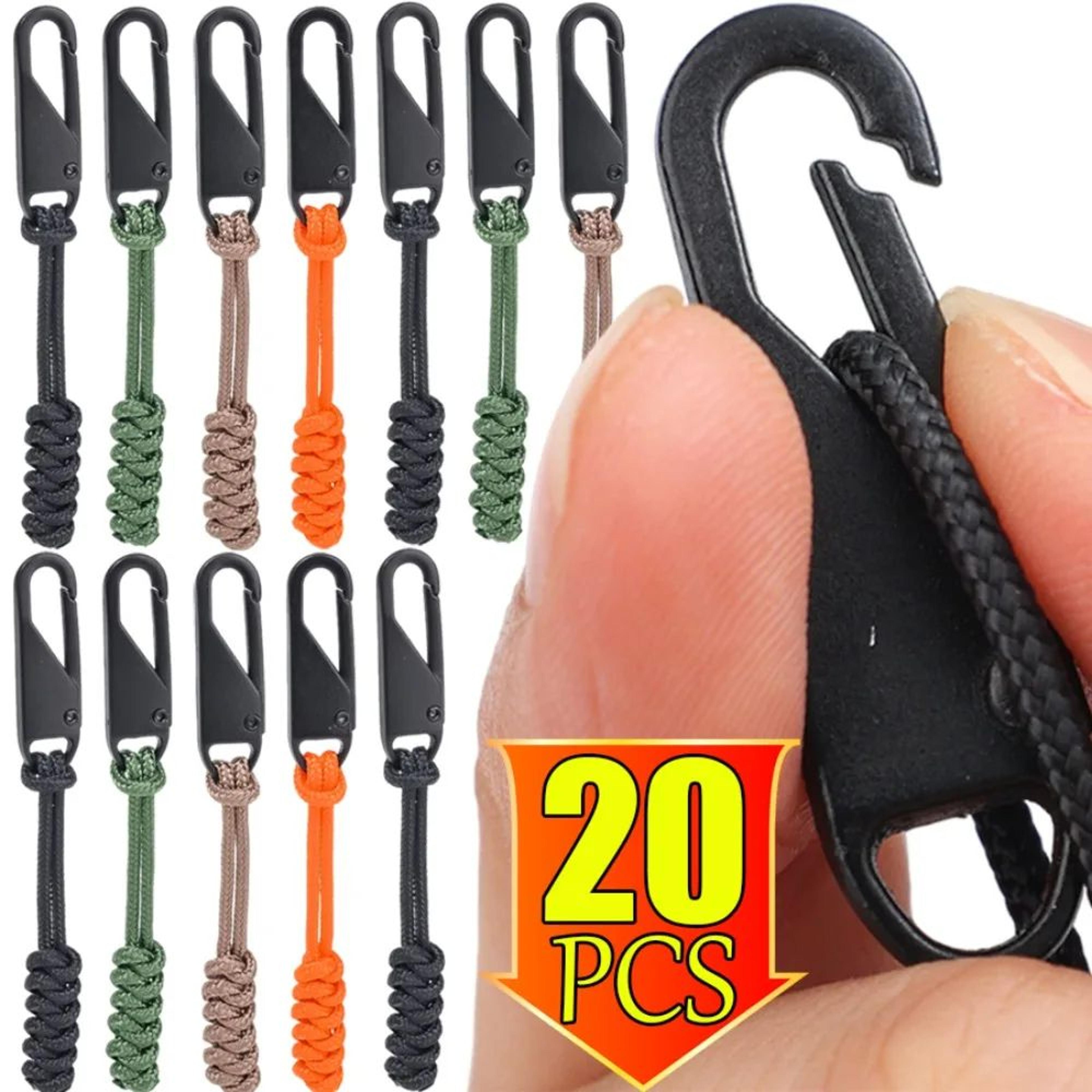 detachable zipper pull replacement cord for bags and jackets