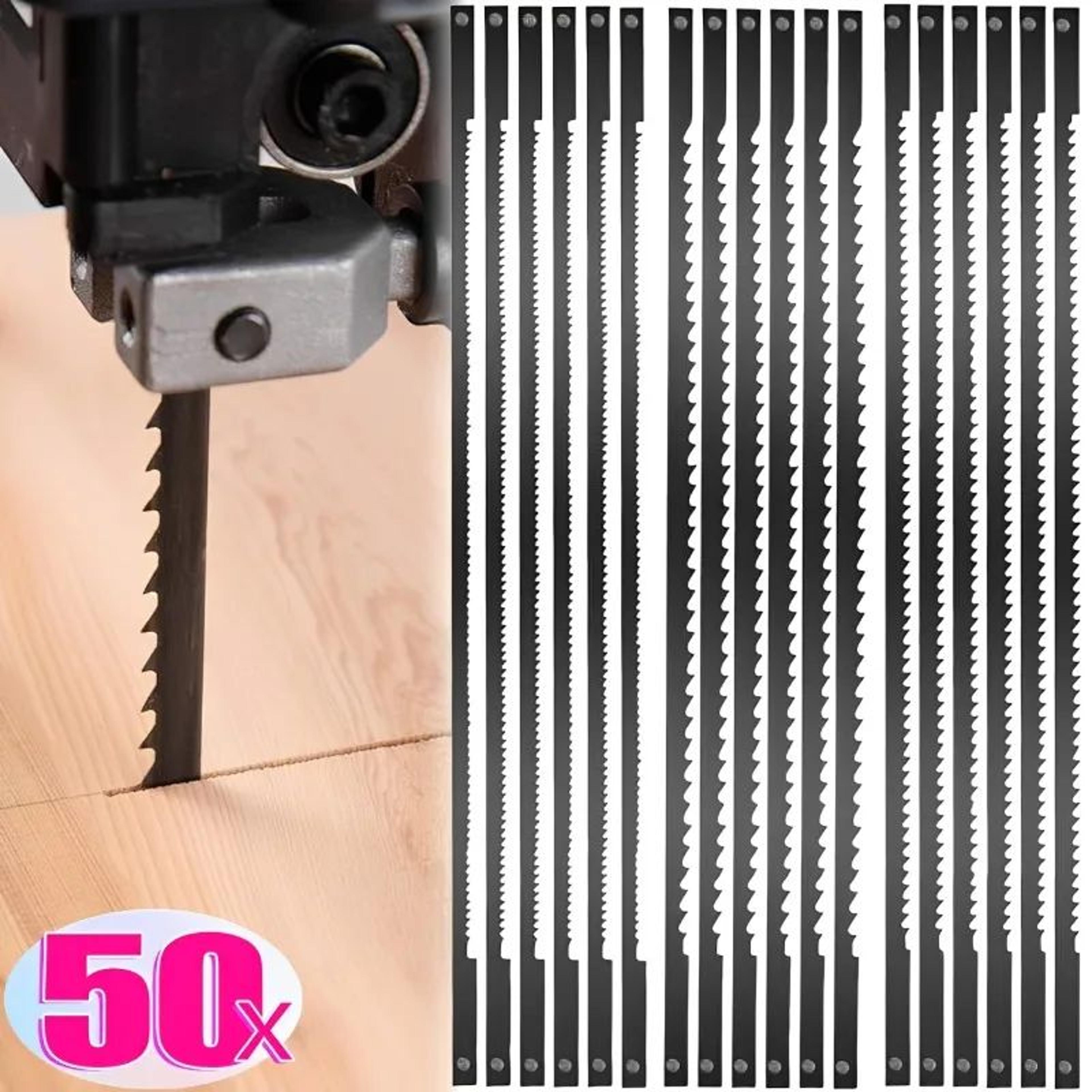 carbon steel scroll saw blades for wood and metal cutting