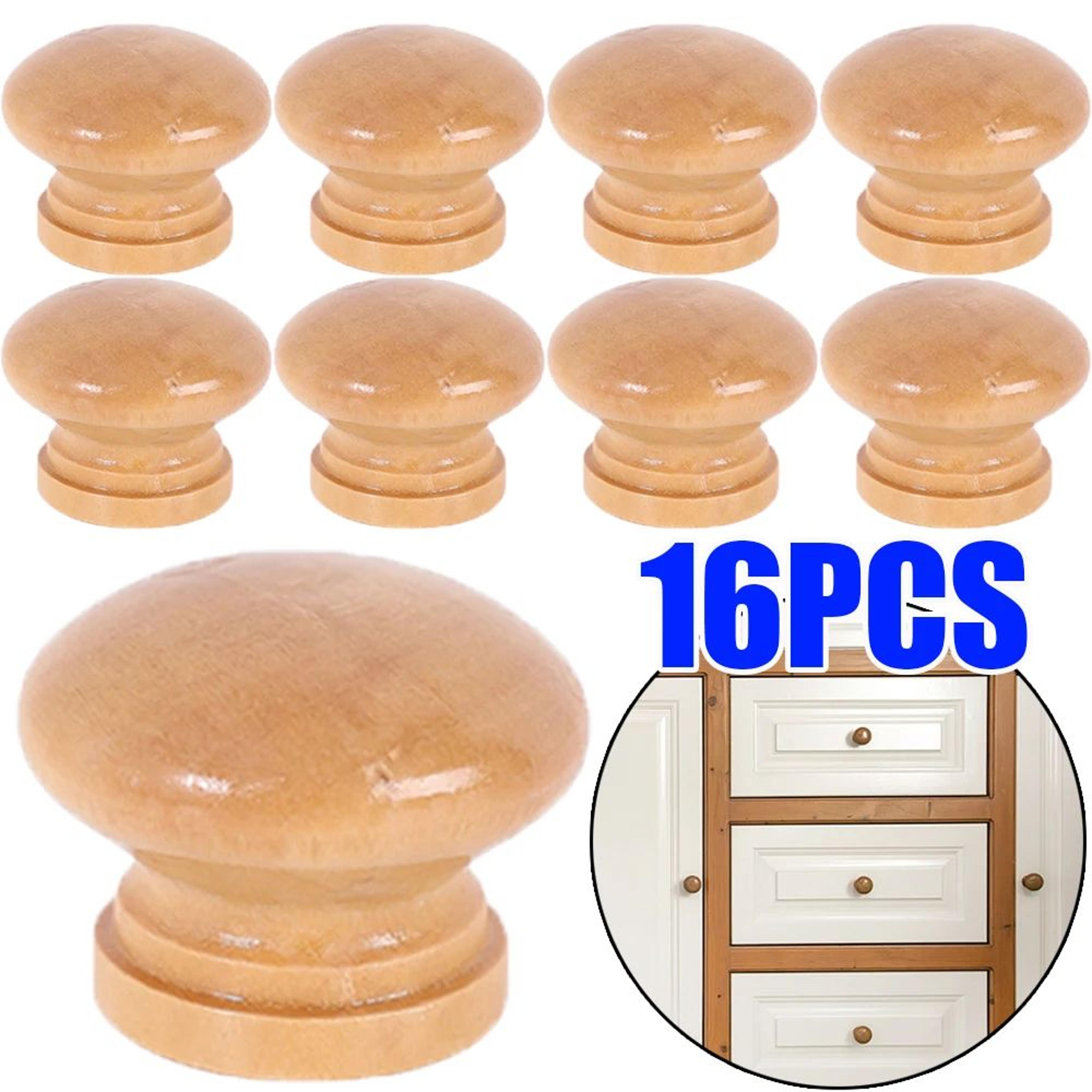 natural wooden cabinet knobs for drawers and wardrobes