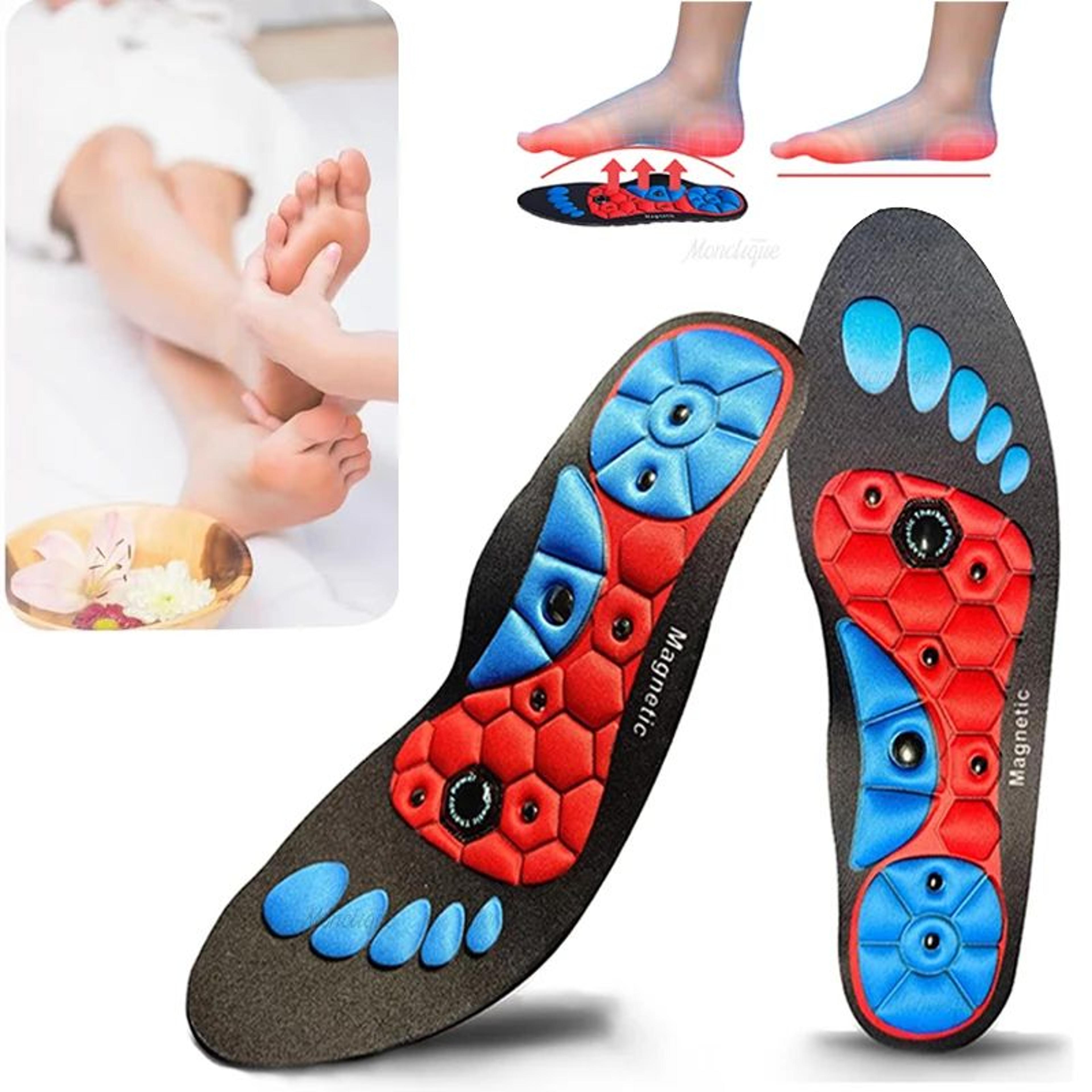 breathable sports insoles with arch support and shock absorption