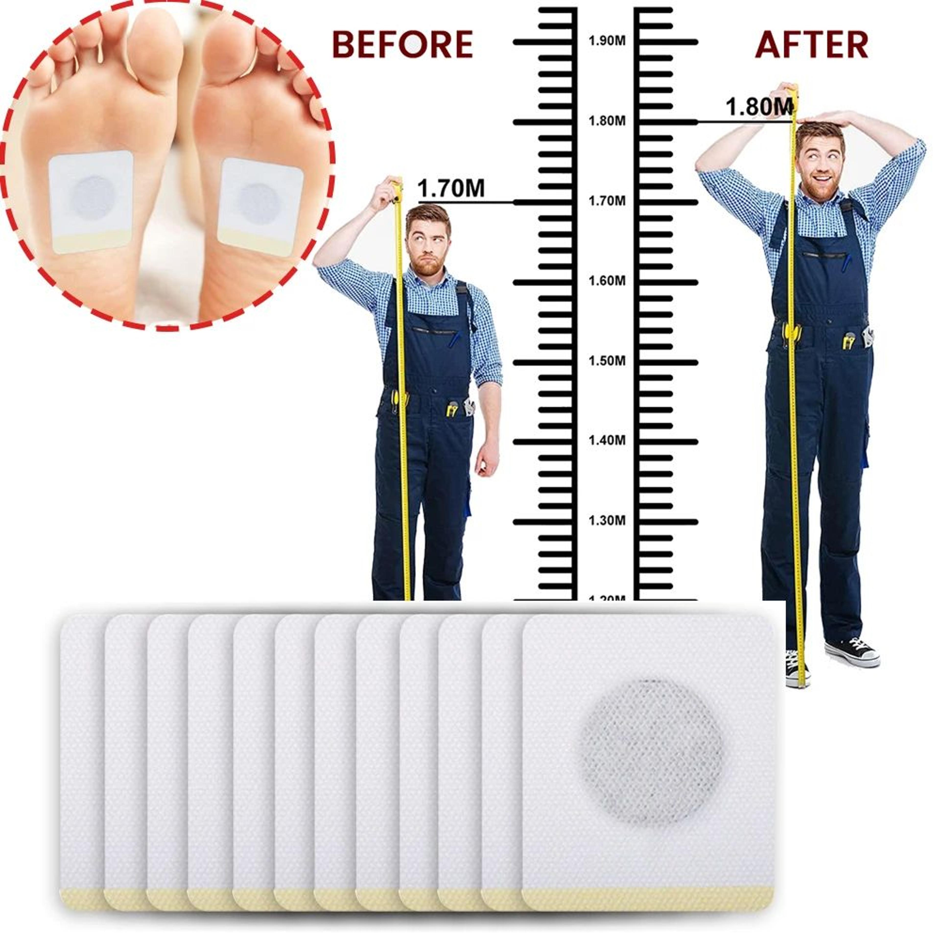 height growth foot patches bone support plantar acupoint stickers