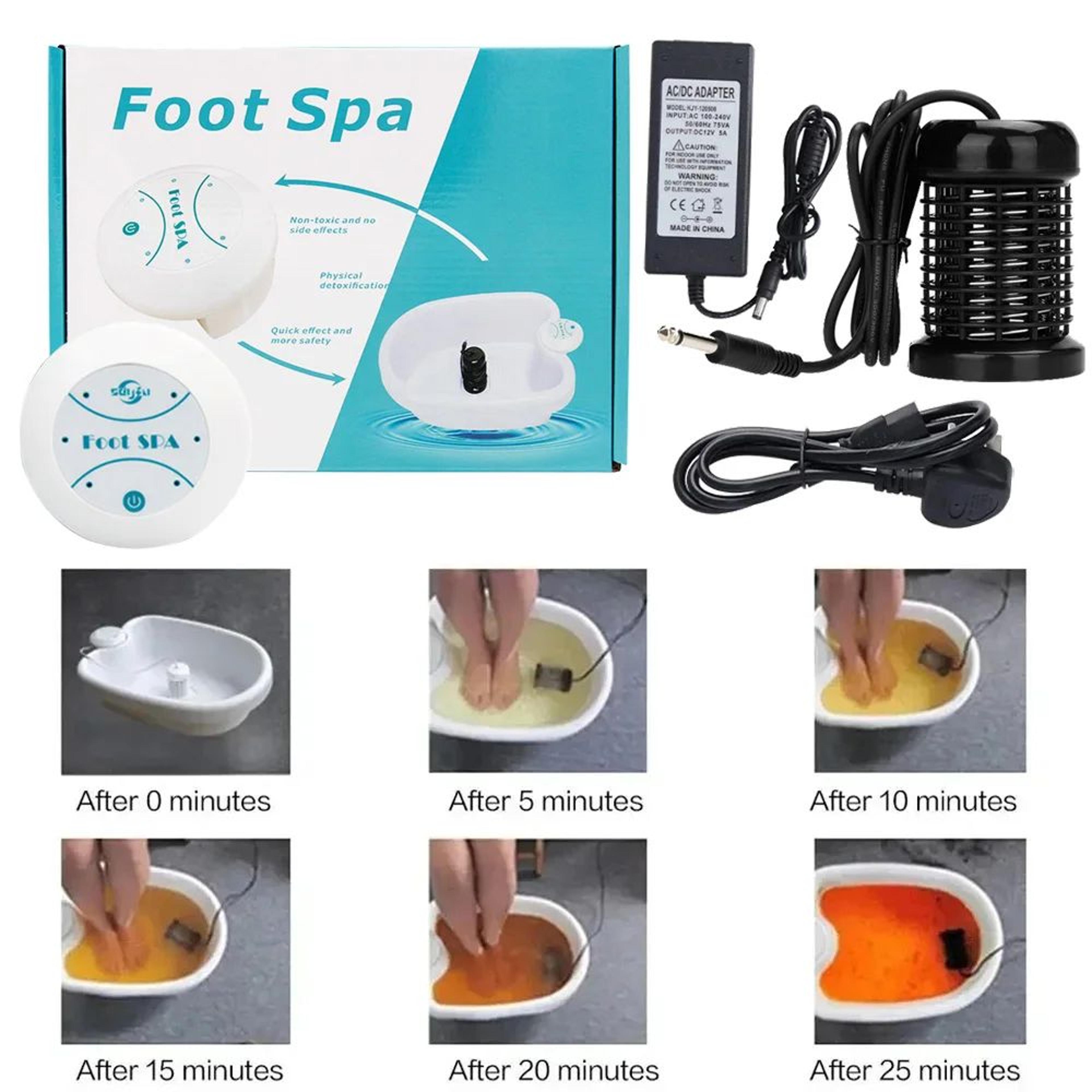 detox ionic foot spa machine electric foot massager