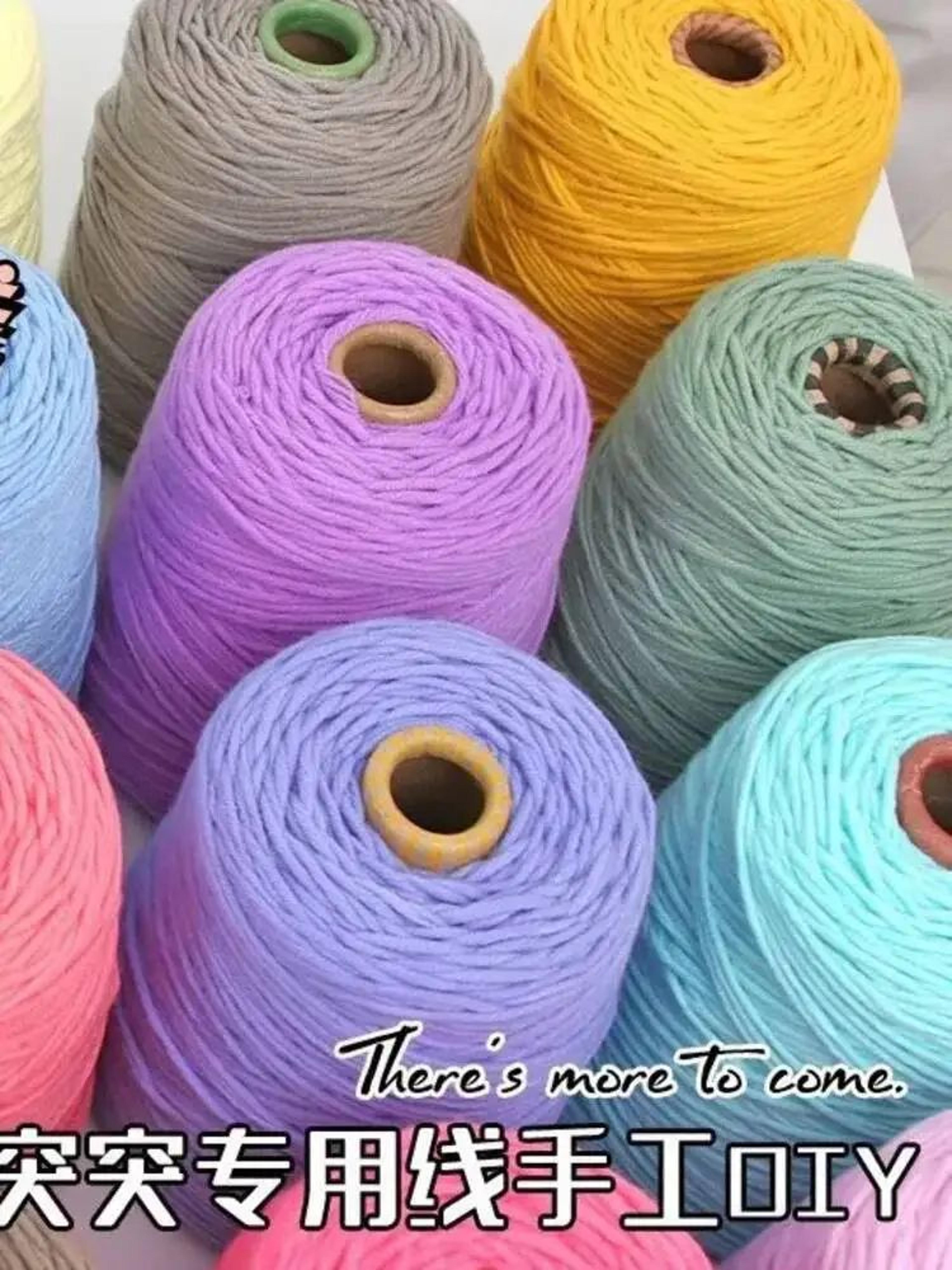 8 strand milk cotton tufting yarn for tufting gun and hand weaving