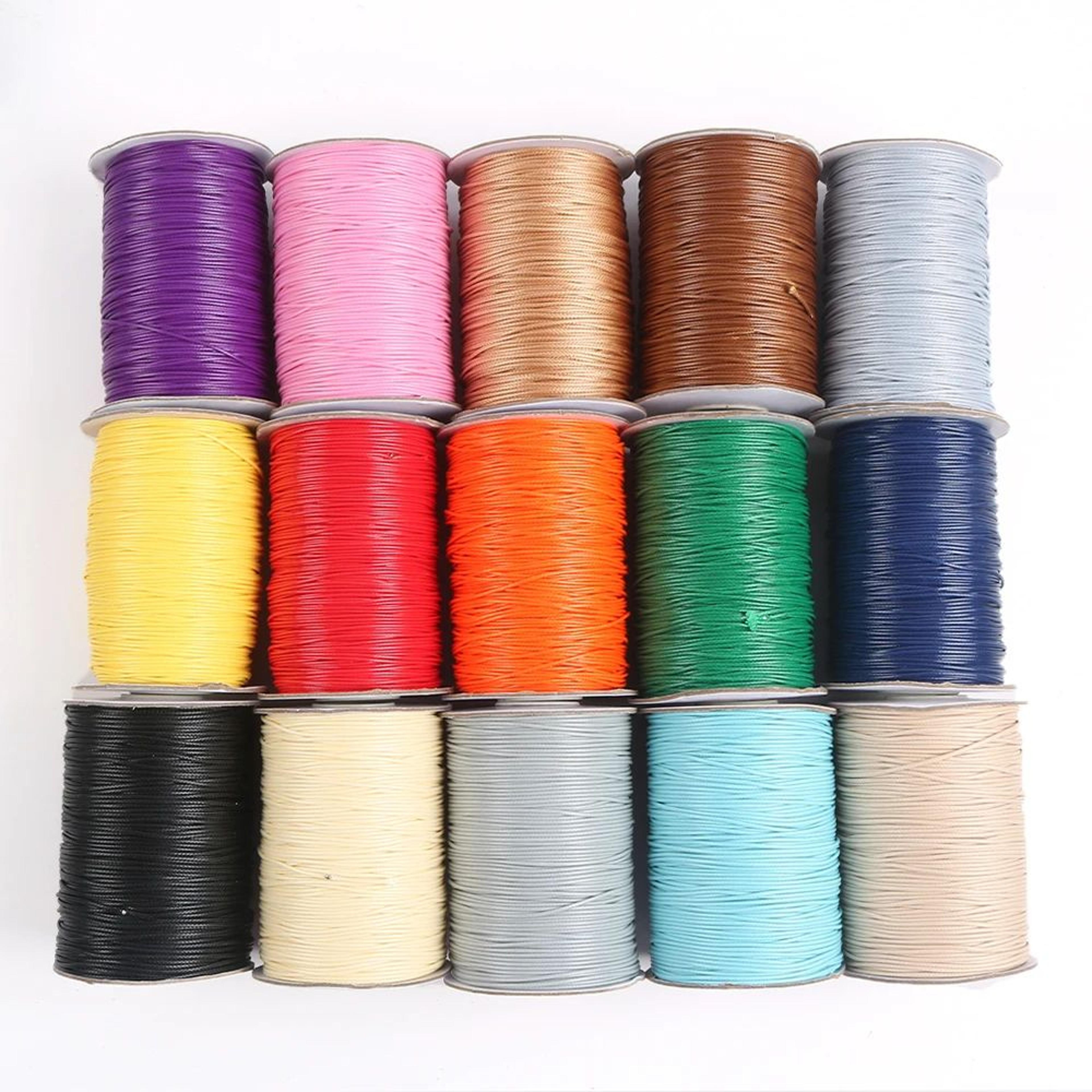 waxed cord for jewelry making and diy crafts
