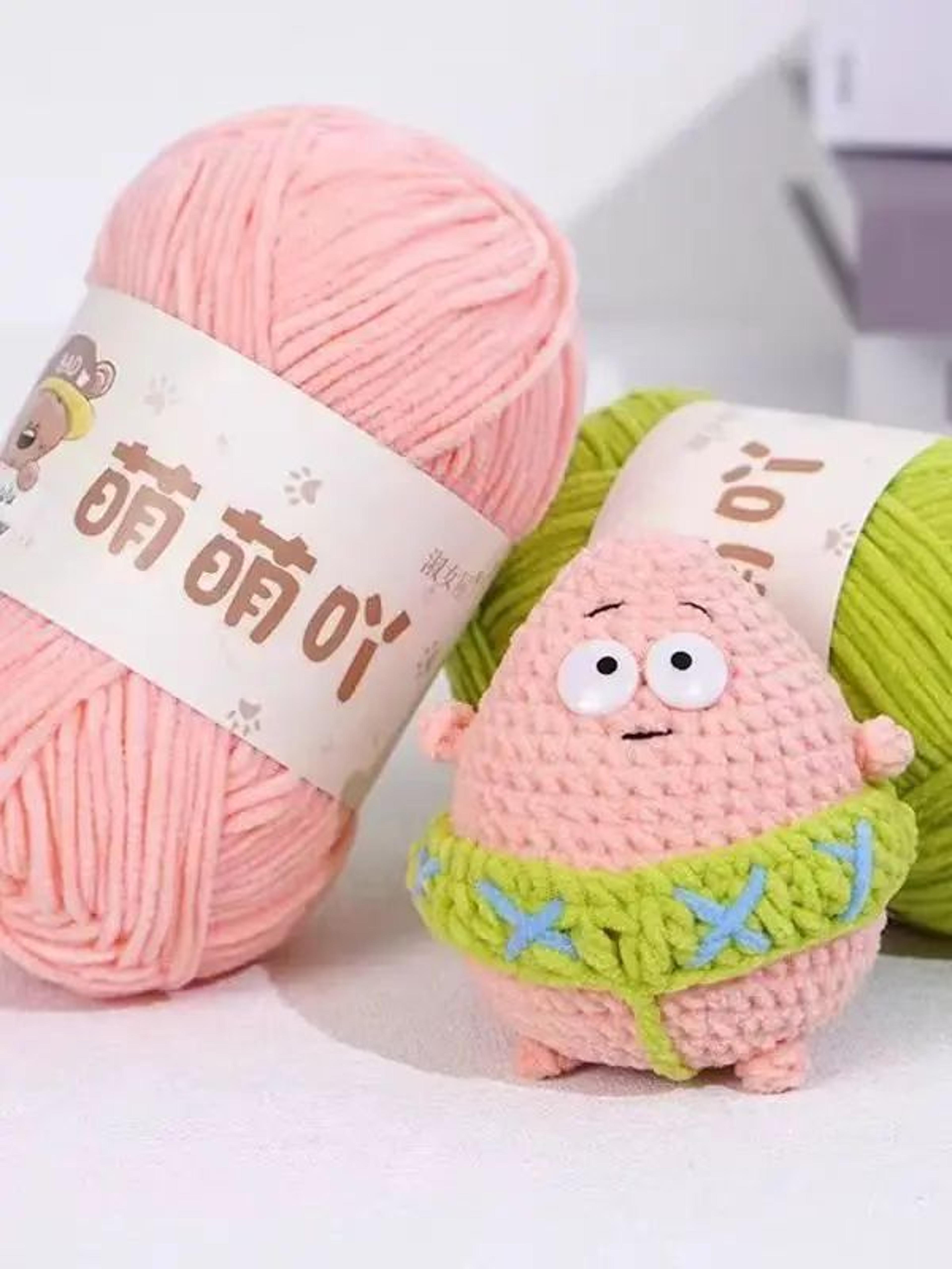 chenille velvet yarn for knitting and crochet