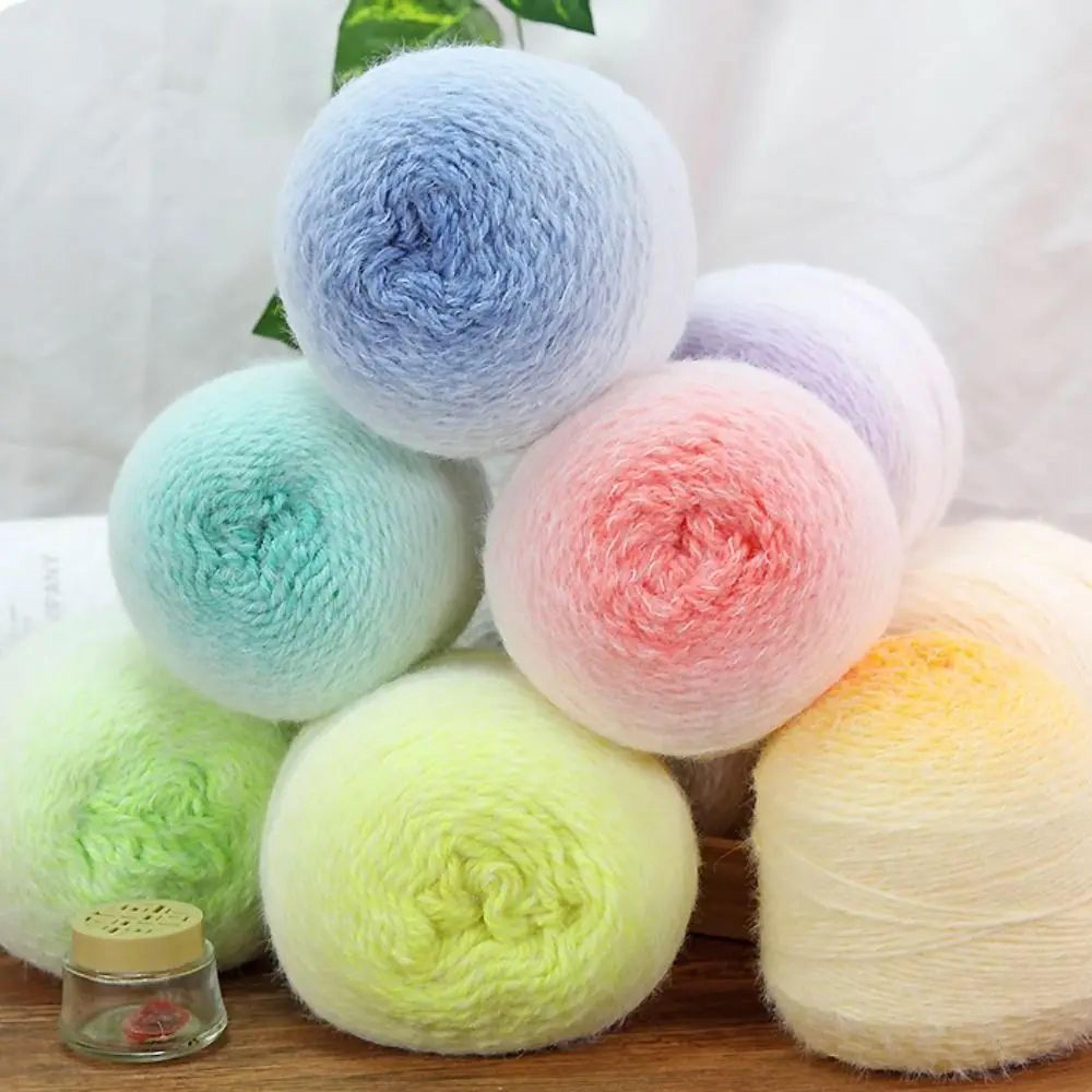 gradient wool yarn for knitting and crochet