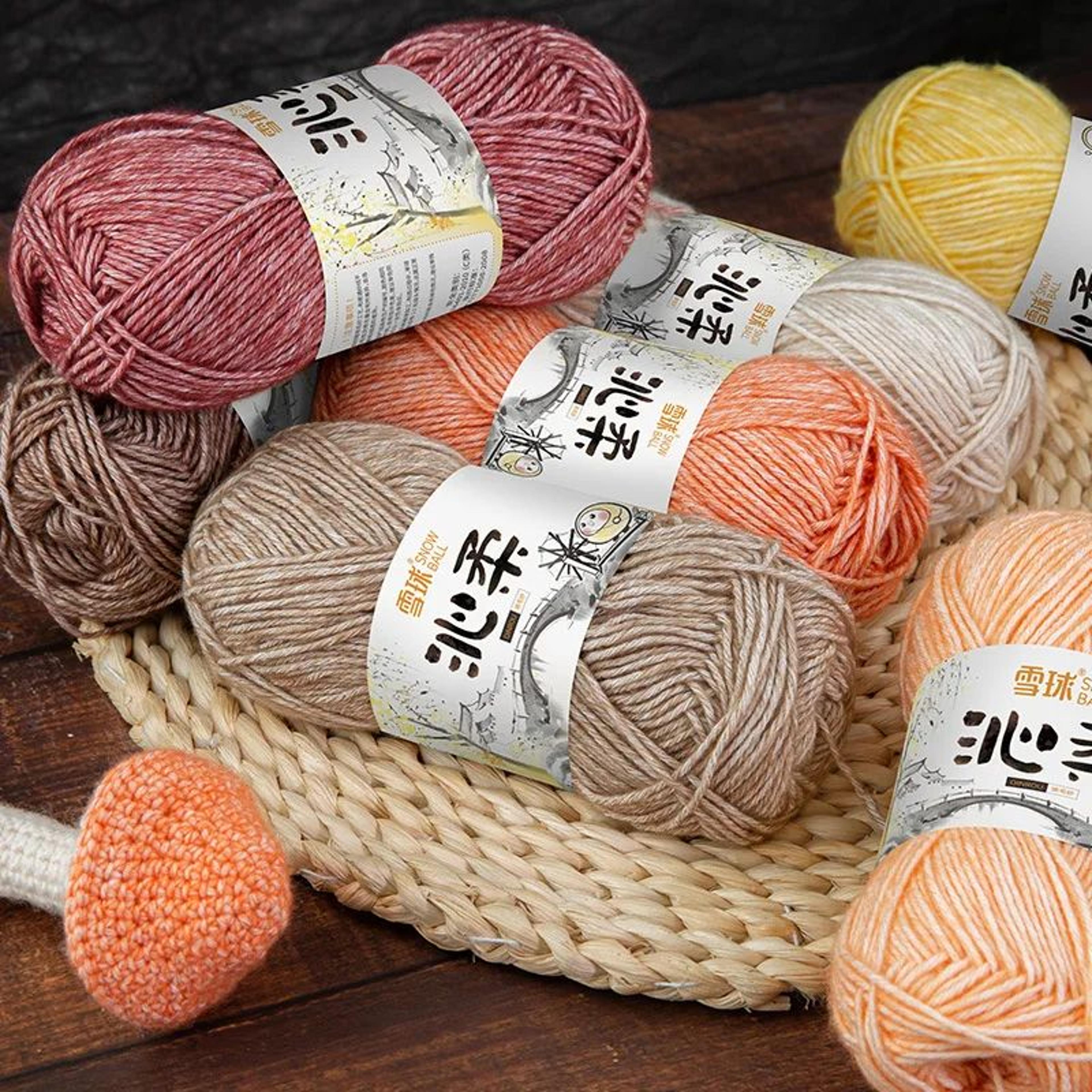 soft blend crochet yarn for knitting and crochet