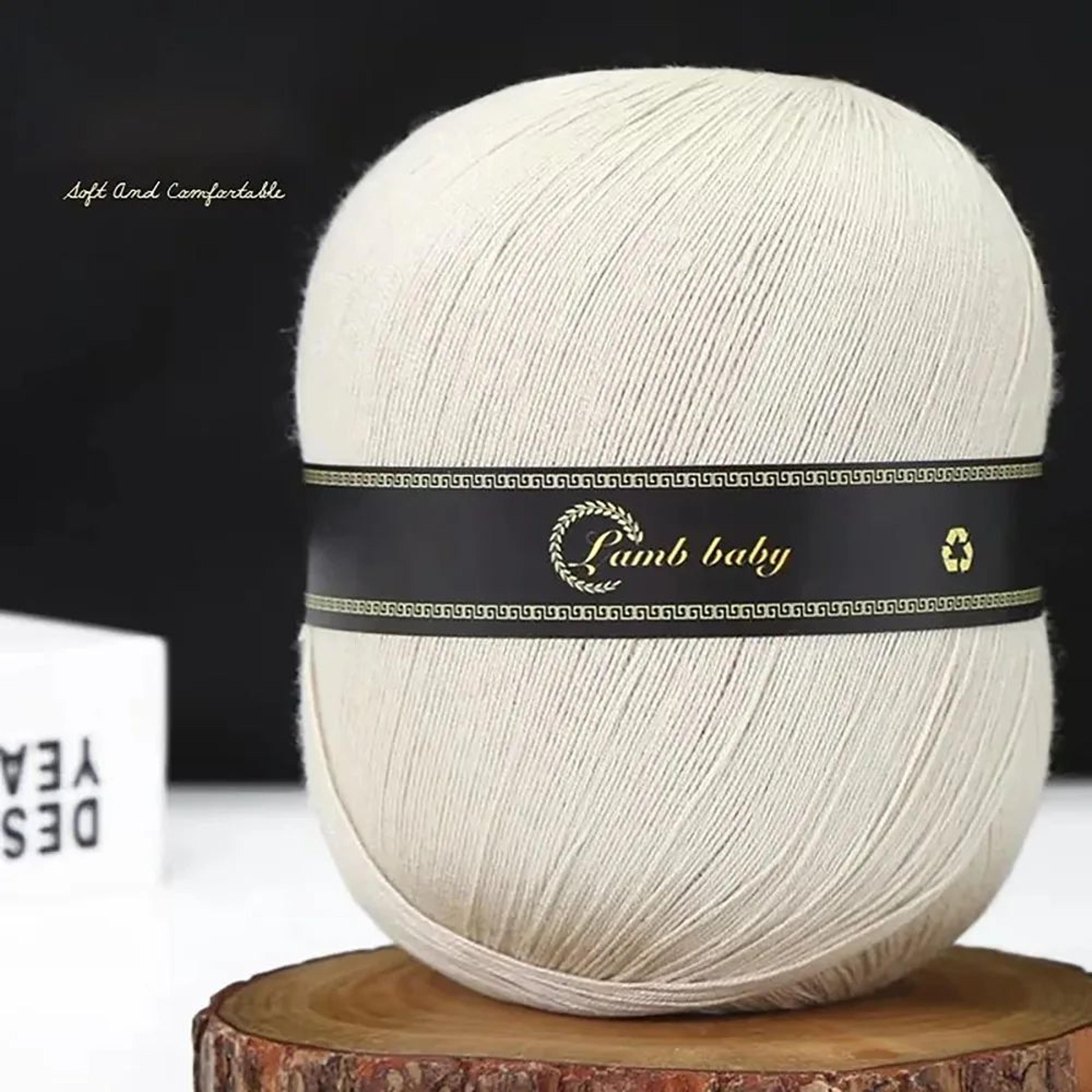 pure silk cotton lace yarn for crochet and knitting