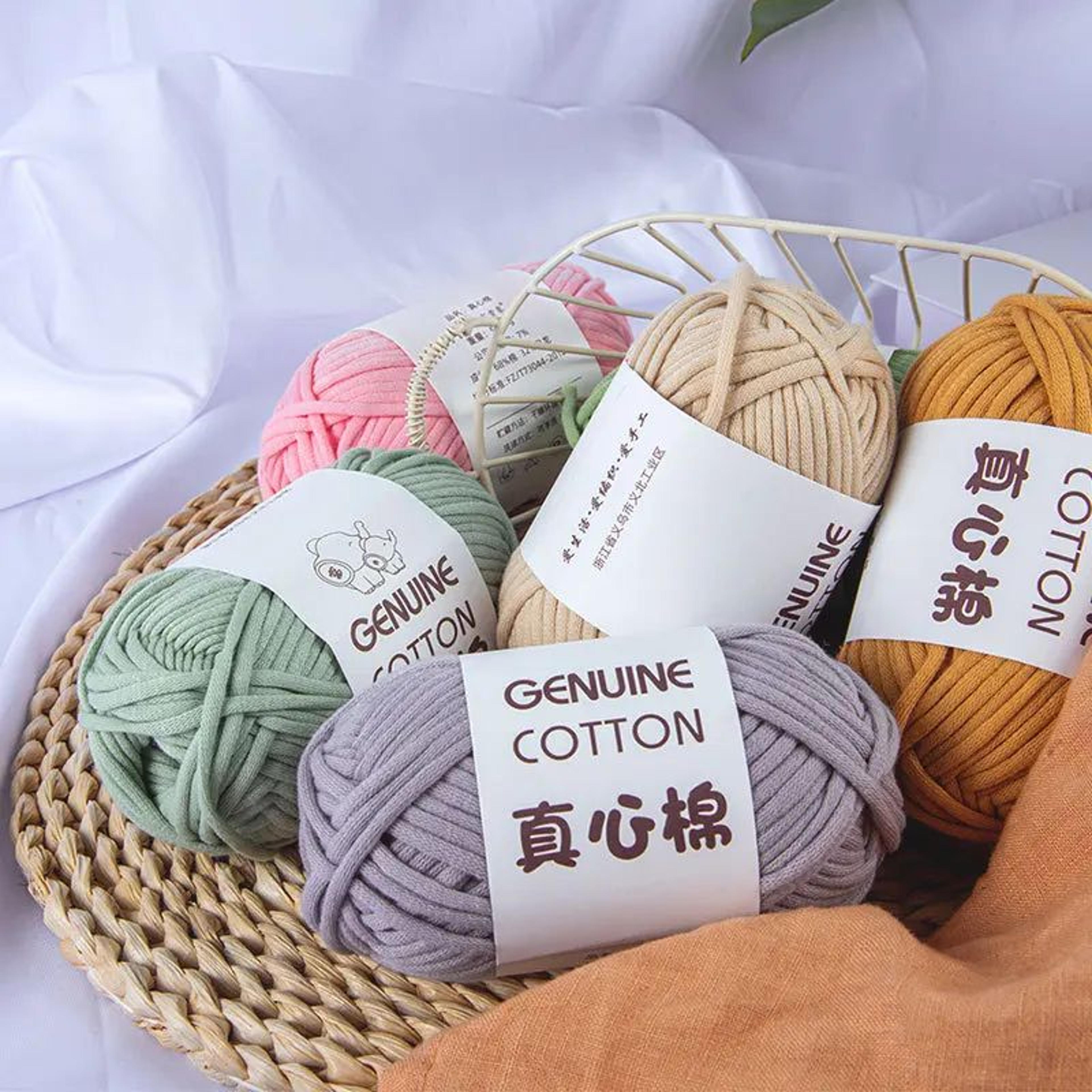 hollow crochet yarn for bags and home crafts