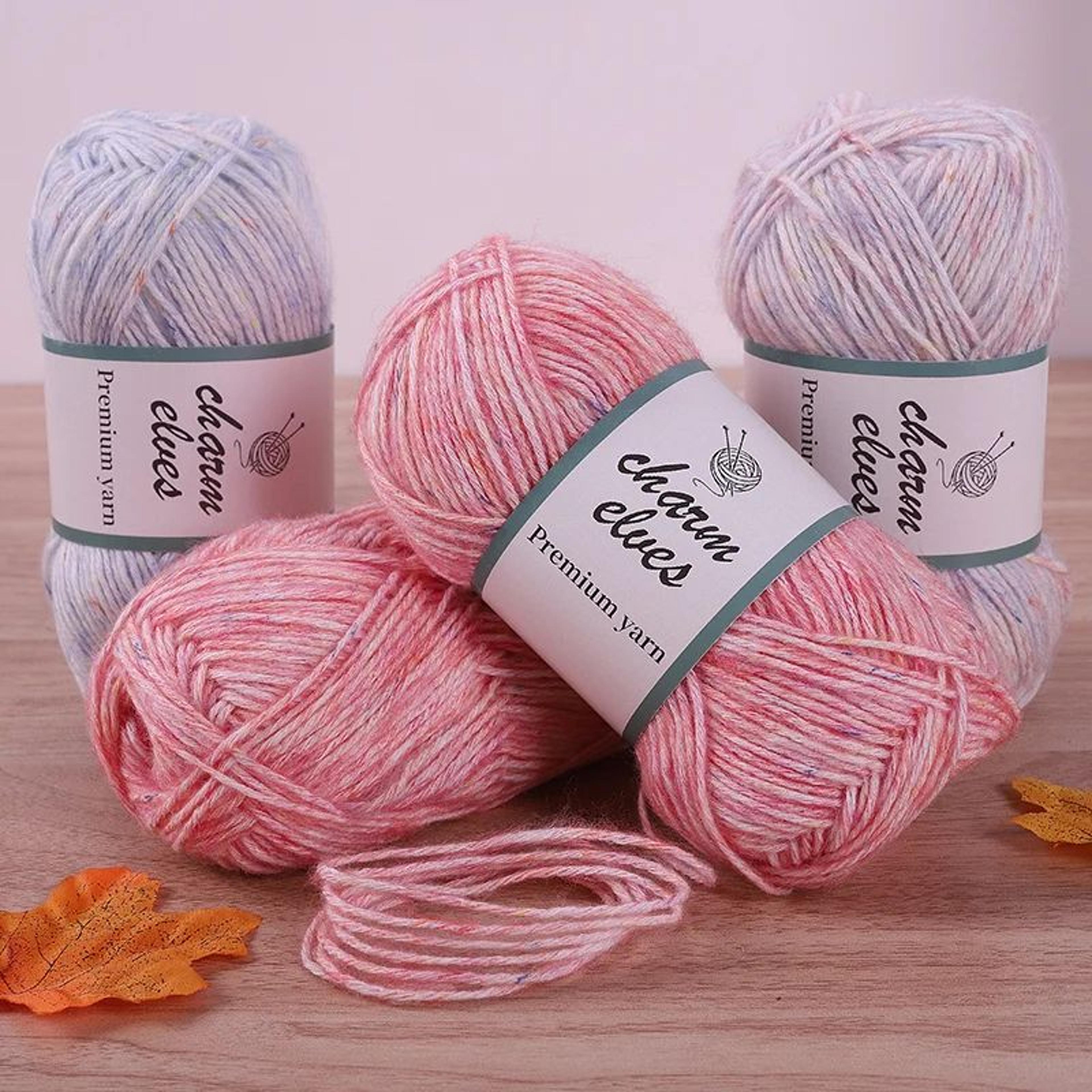 soft chenille yarn 3.5 oz for knitting and crochet