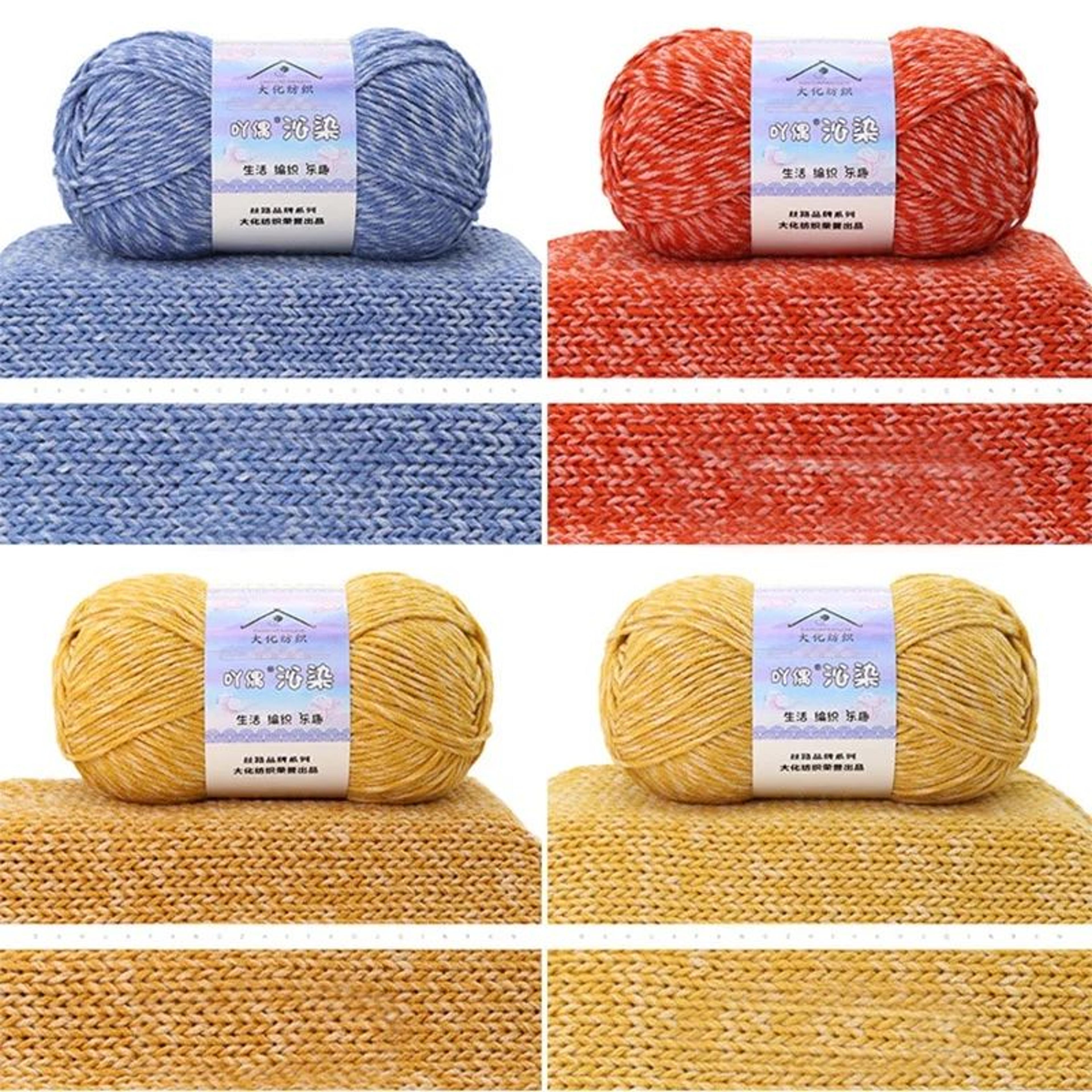 6 strand milk cotton yarn for knitting and crochet