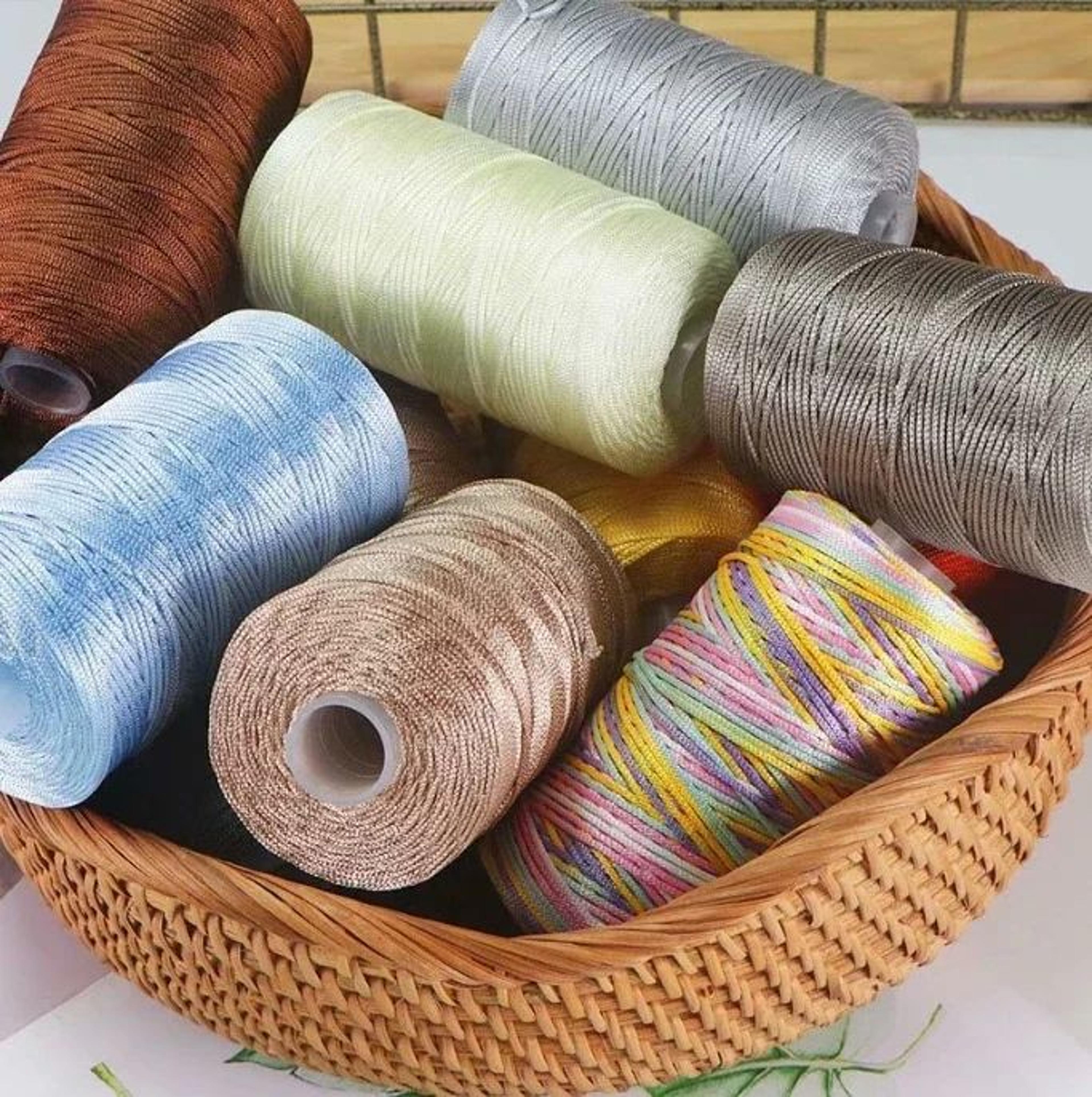 summer cotton cord yarn 3.5 oz for knitting and crochet