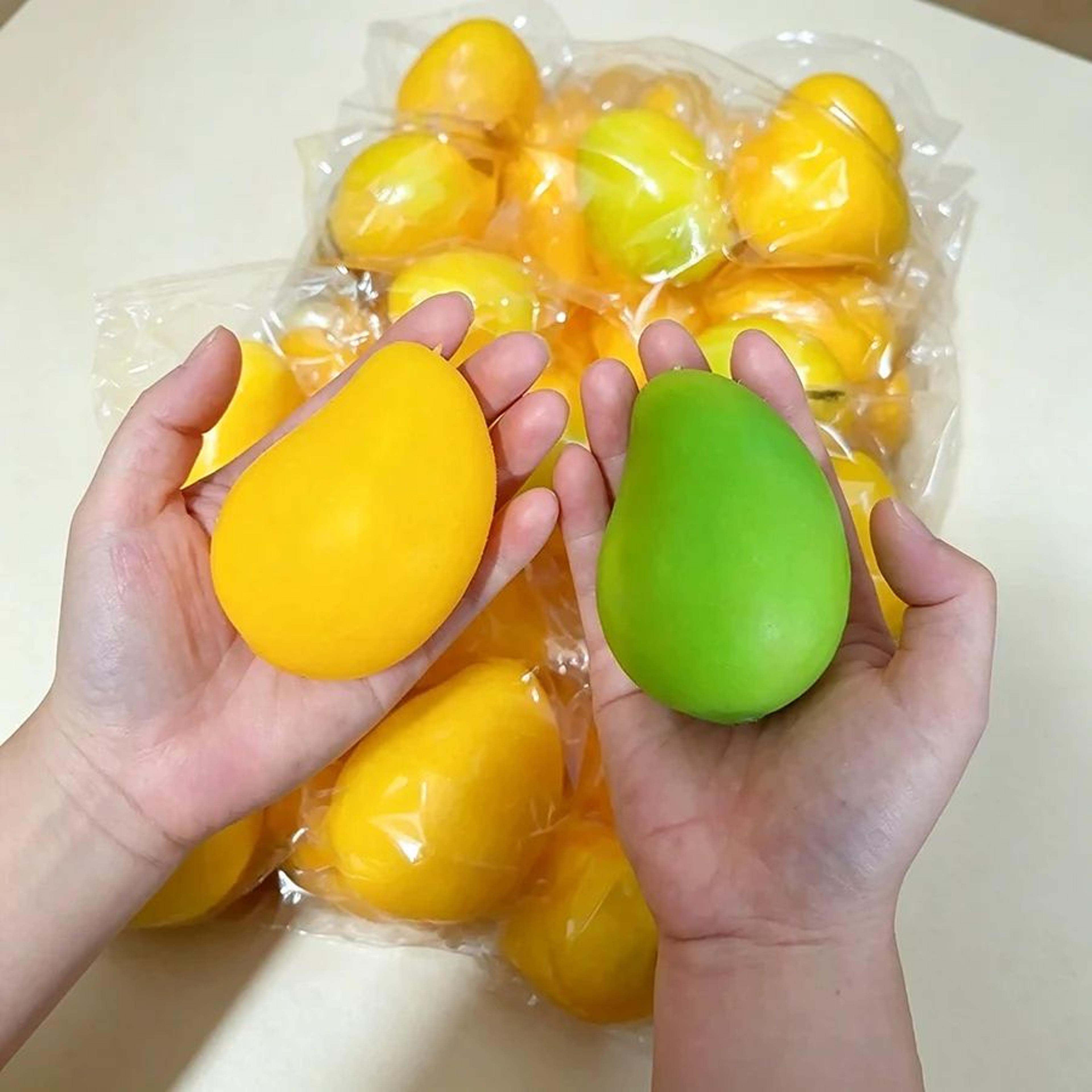 soft slow rising mango squishy