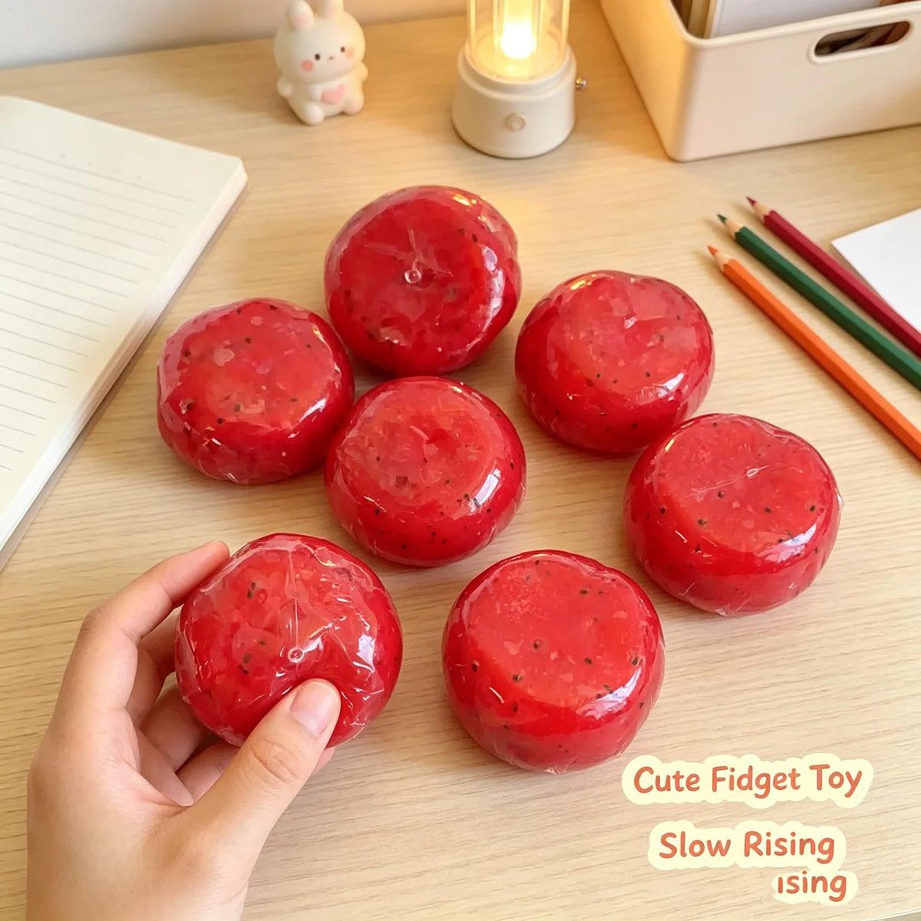 watermelon slushie squishy sensory toy