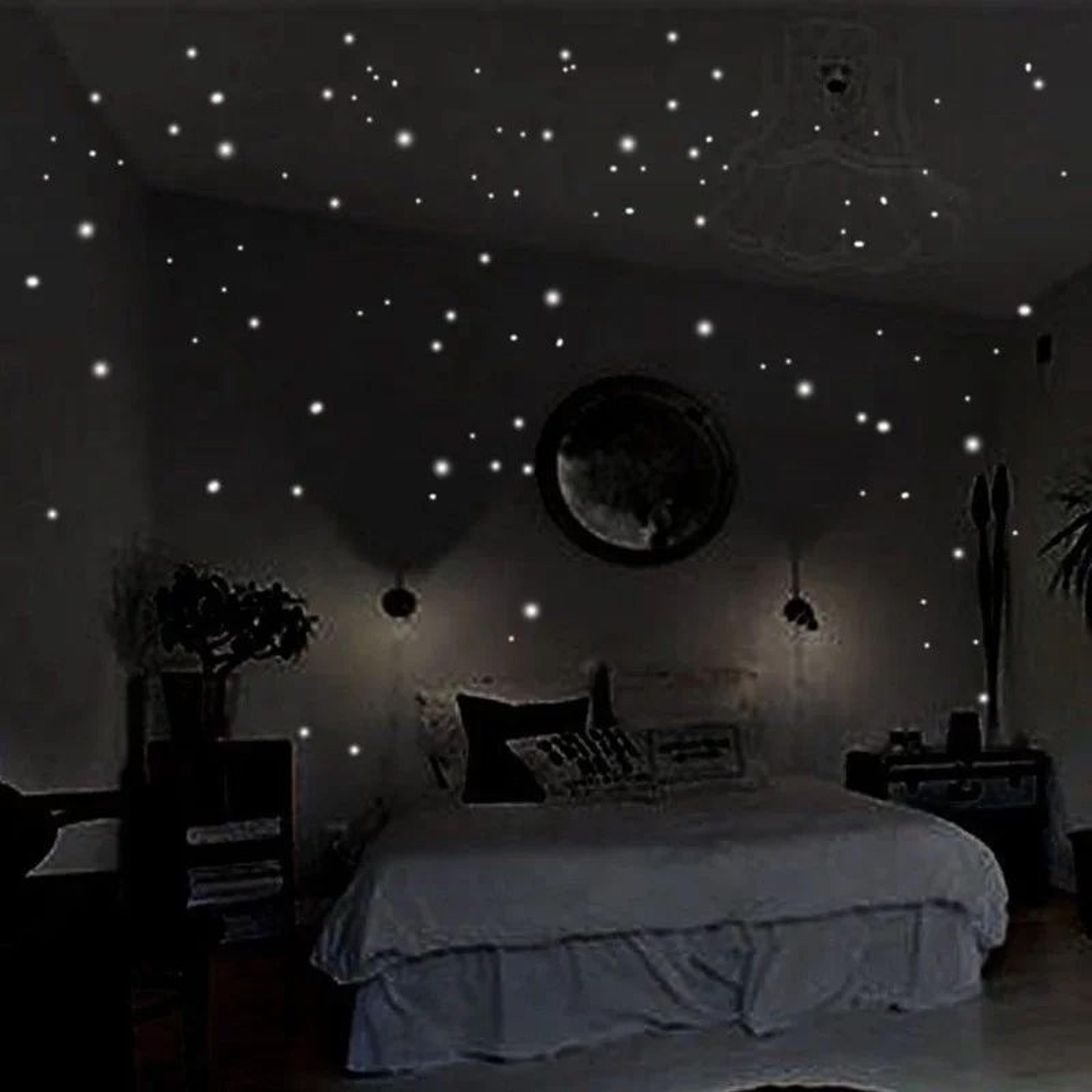 407 piece glow in the dark star stickers