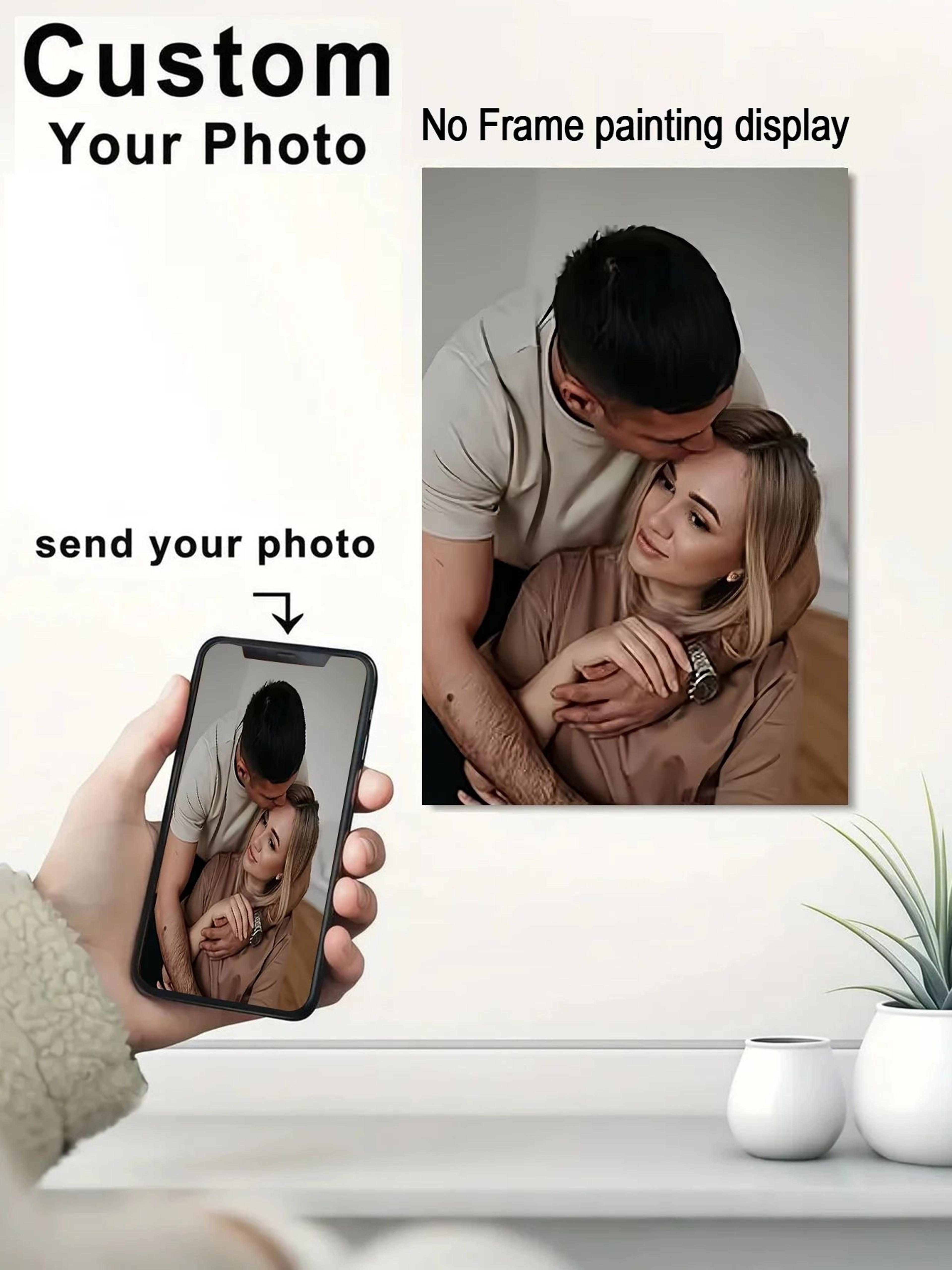 personalized photo canvas wall art