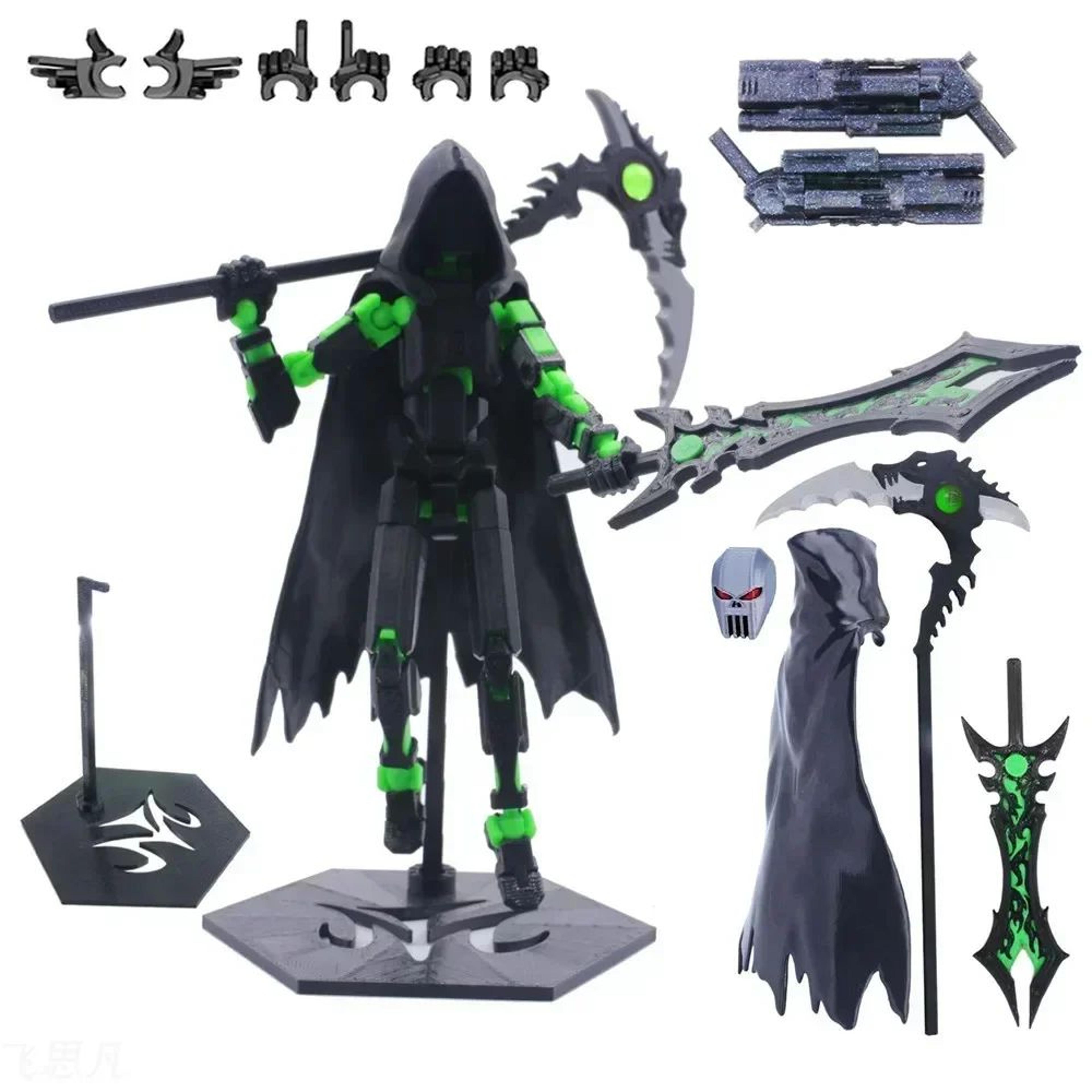 t13 death swordsman articulated action figure