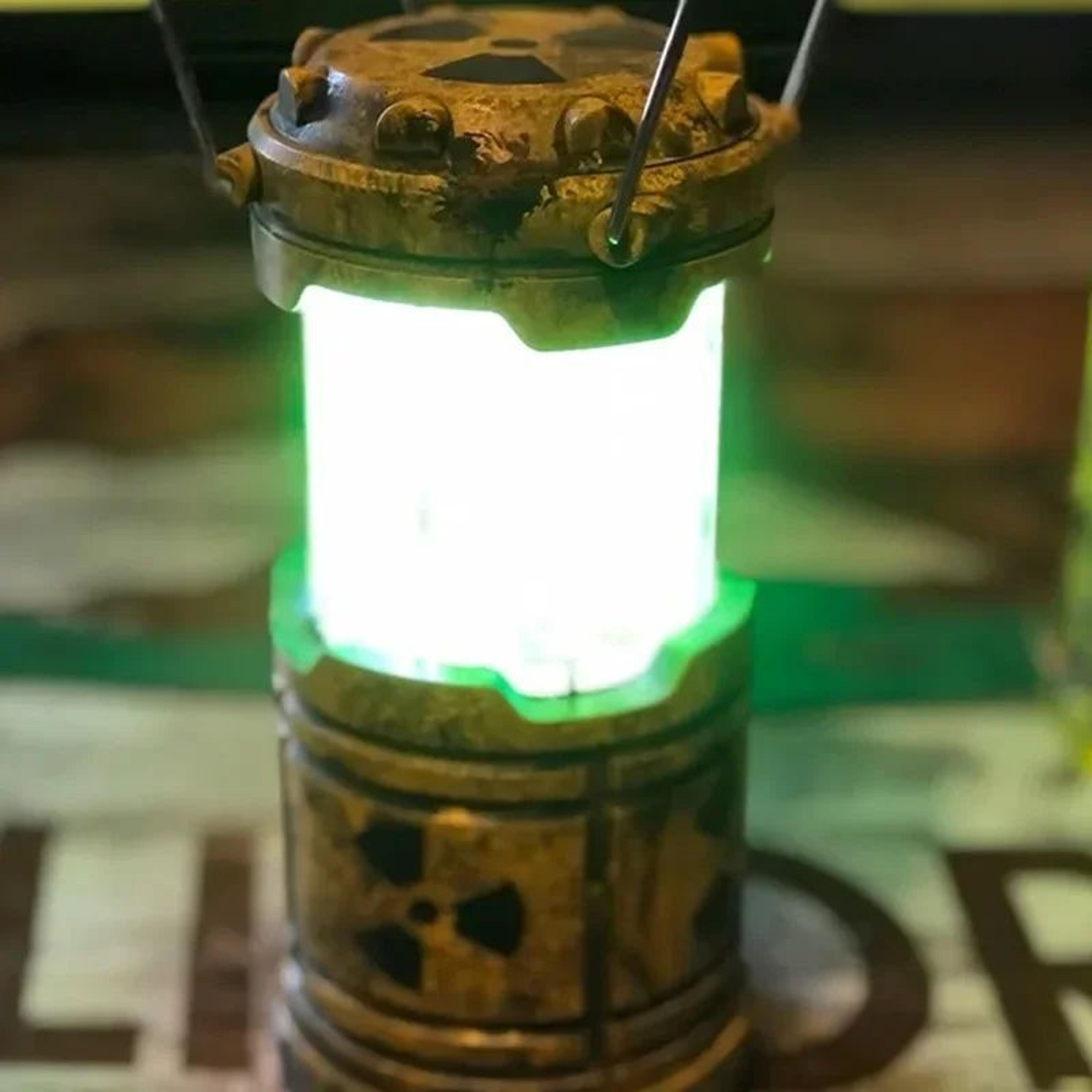 mini nuclear reactor simulation lantern