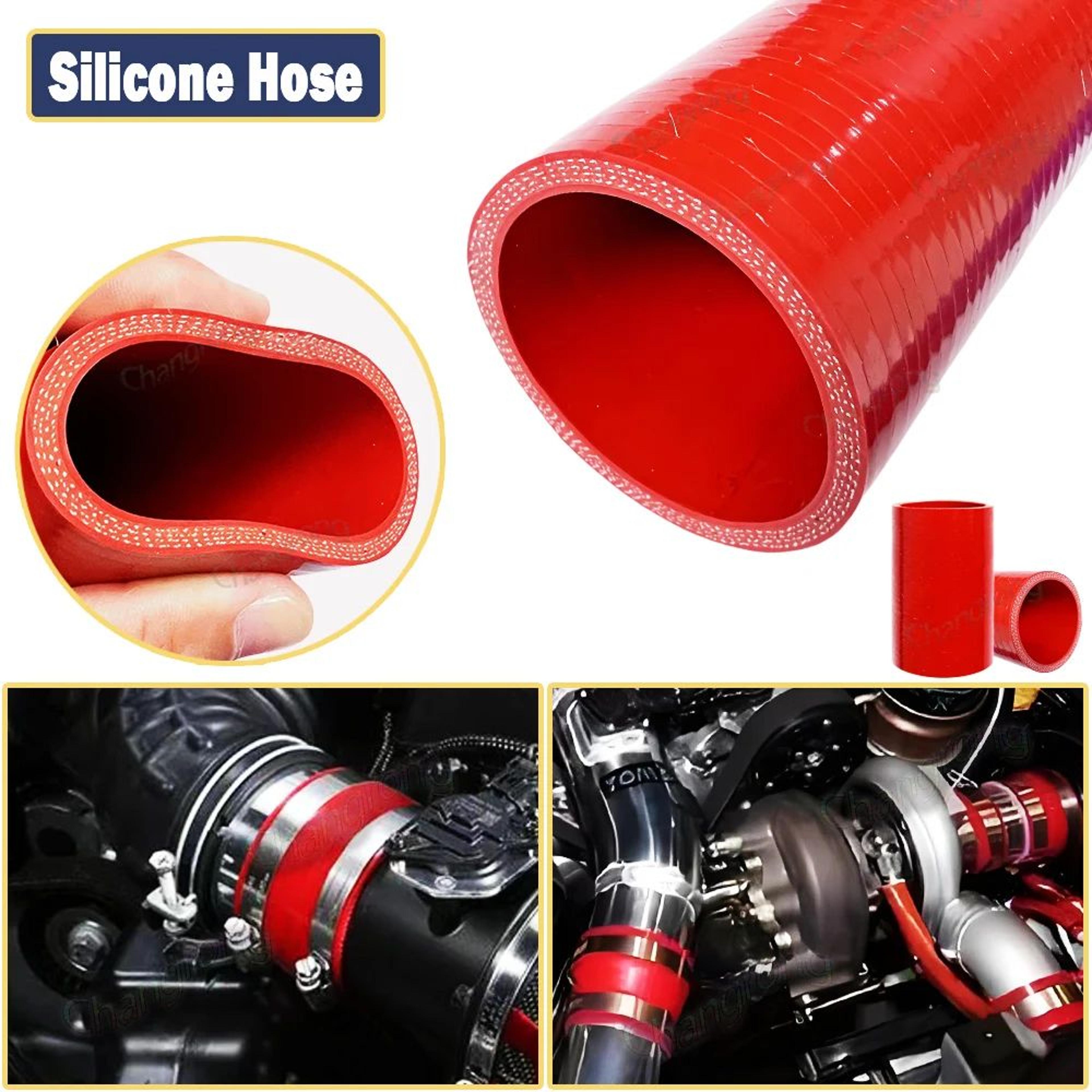 universal red silicone turbo hose