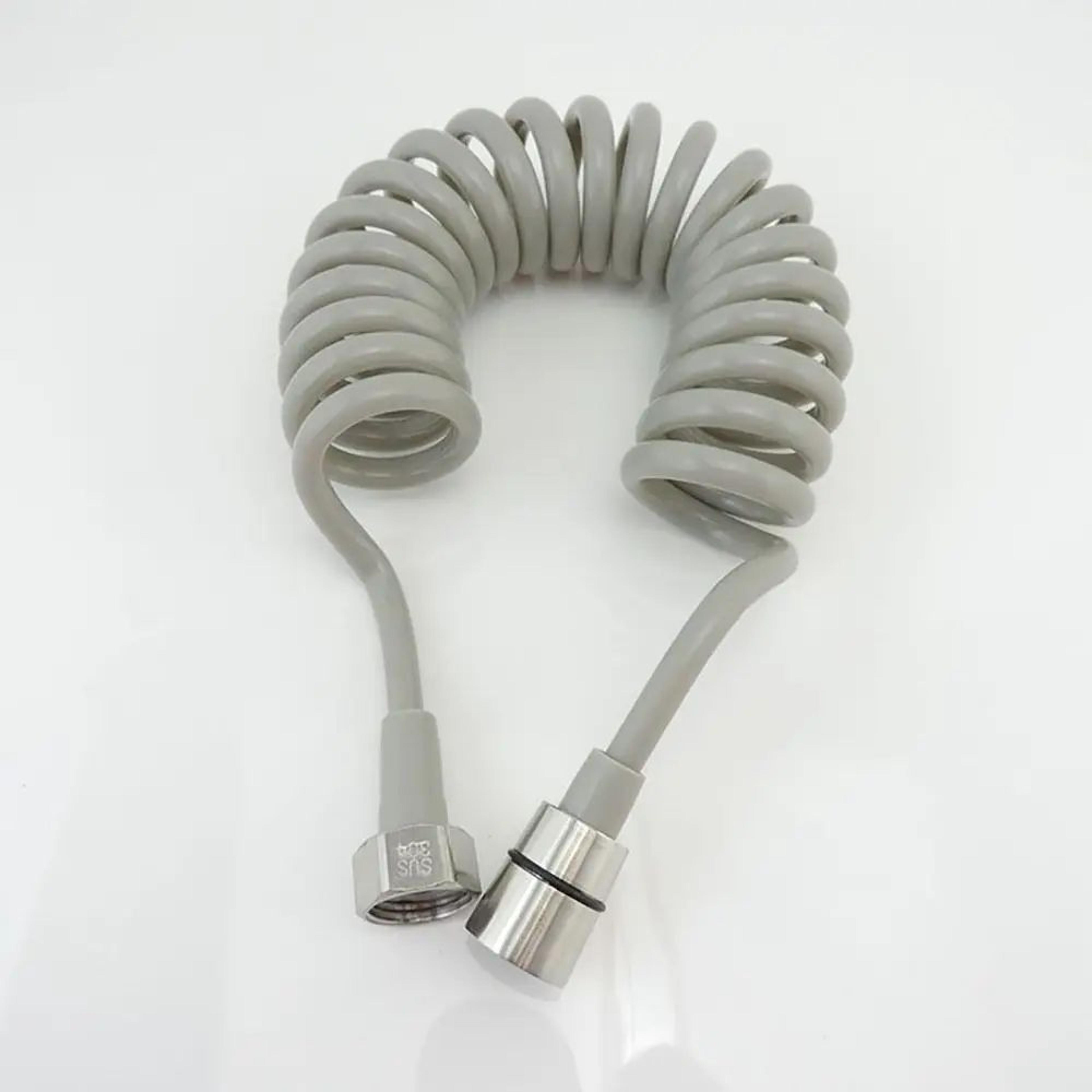 flexible coiled bidet sprayer hose