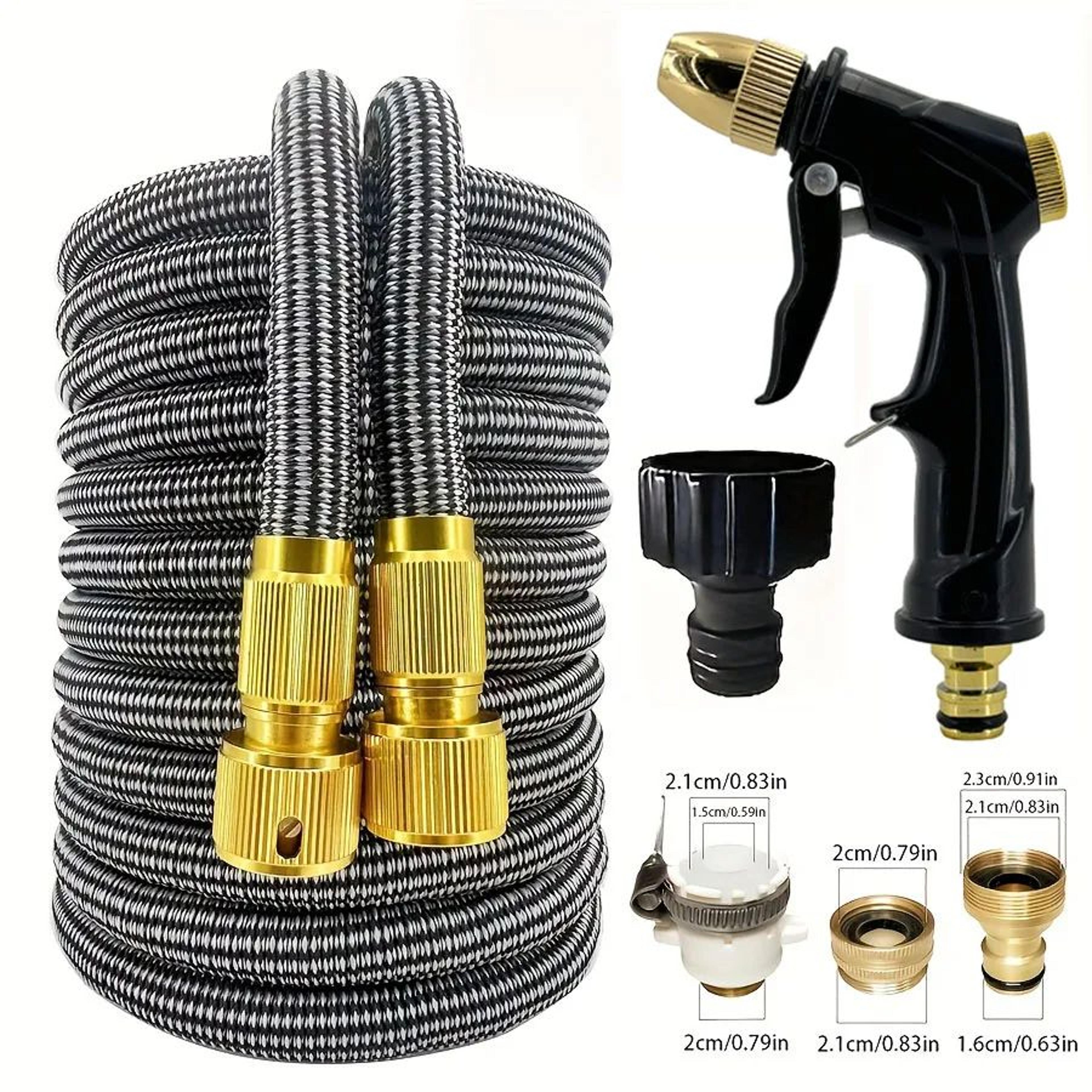 150 foot flexible hose with brass connectors