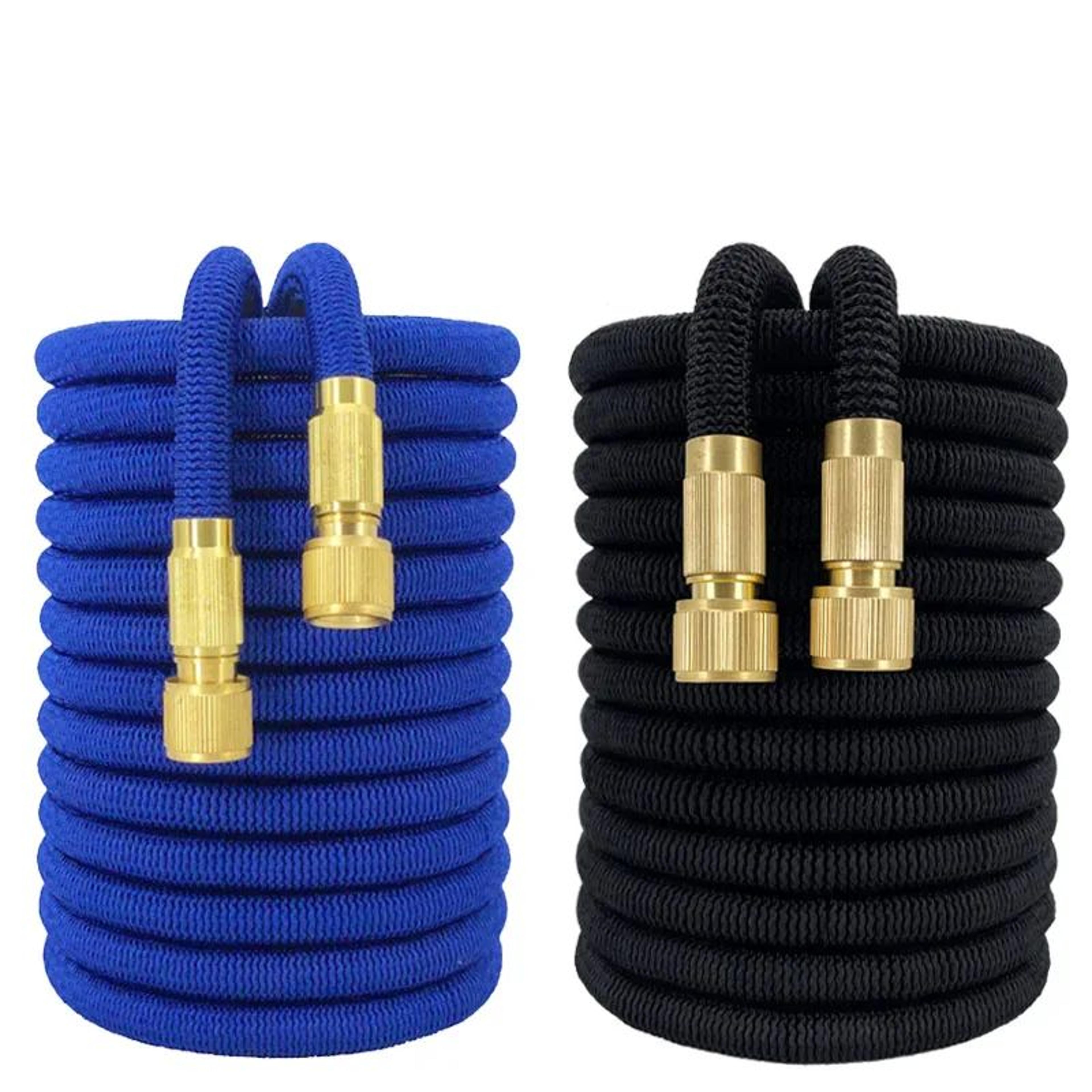 flexible expandable garden hose with quick connector