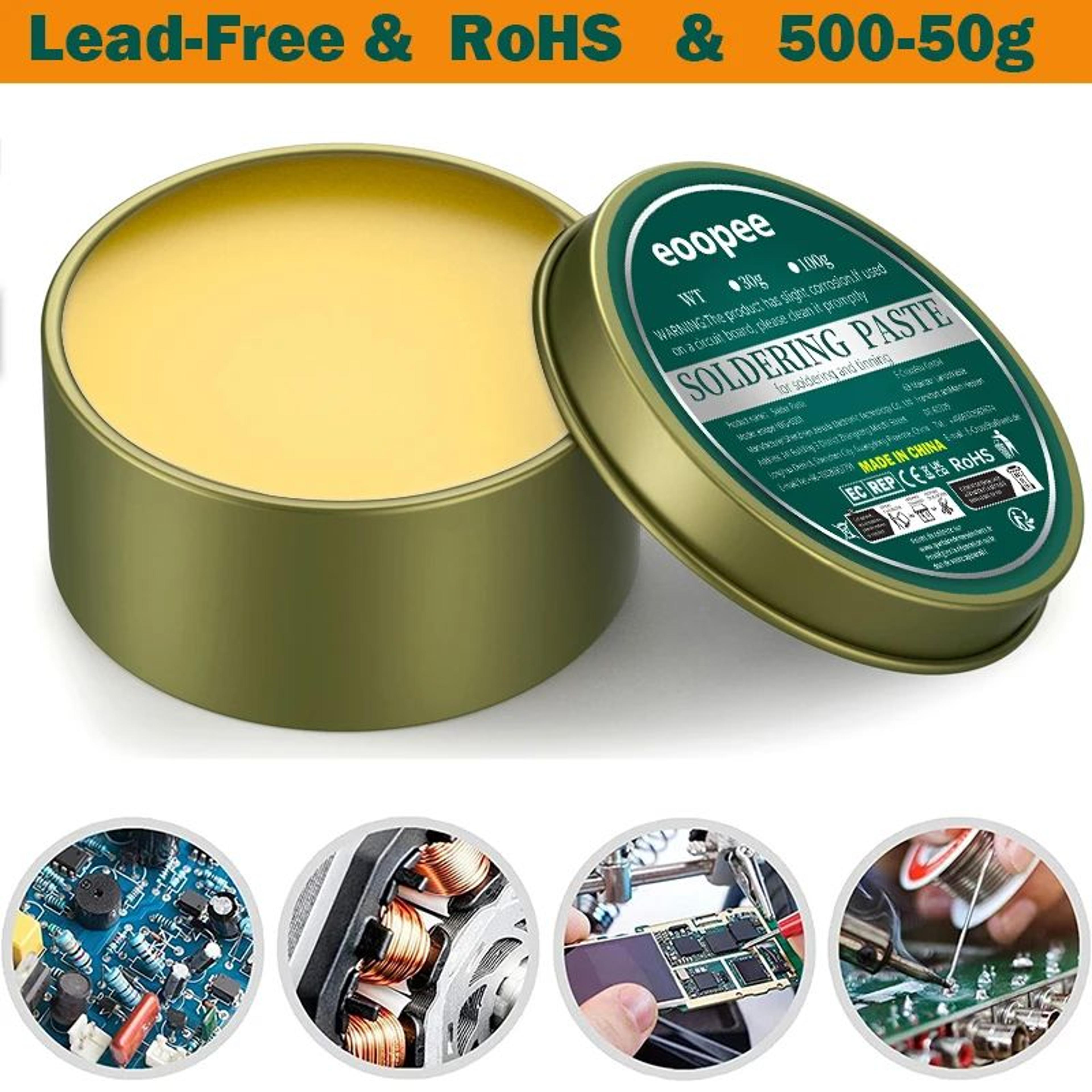no clean electronics soldering flux paste