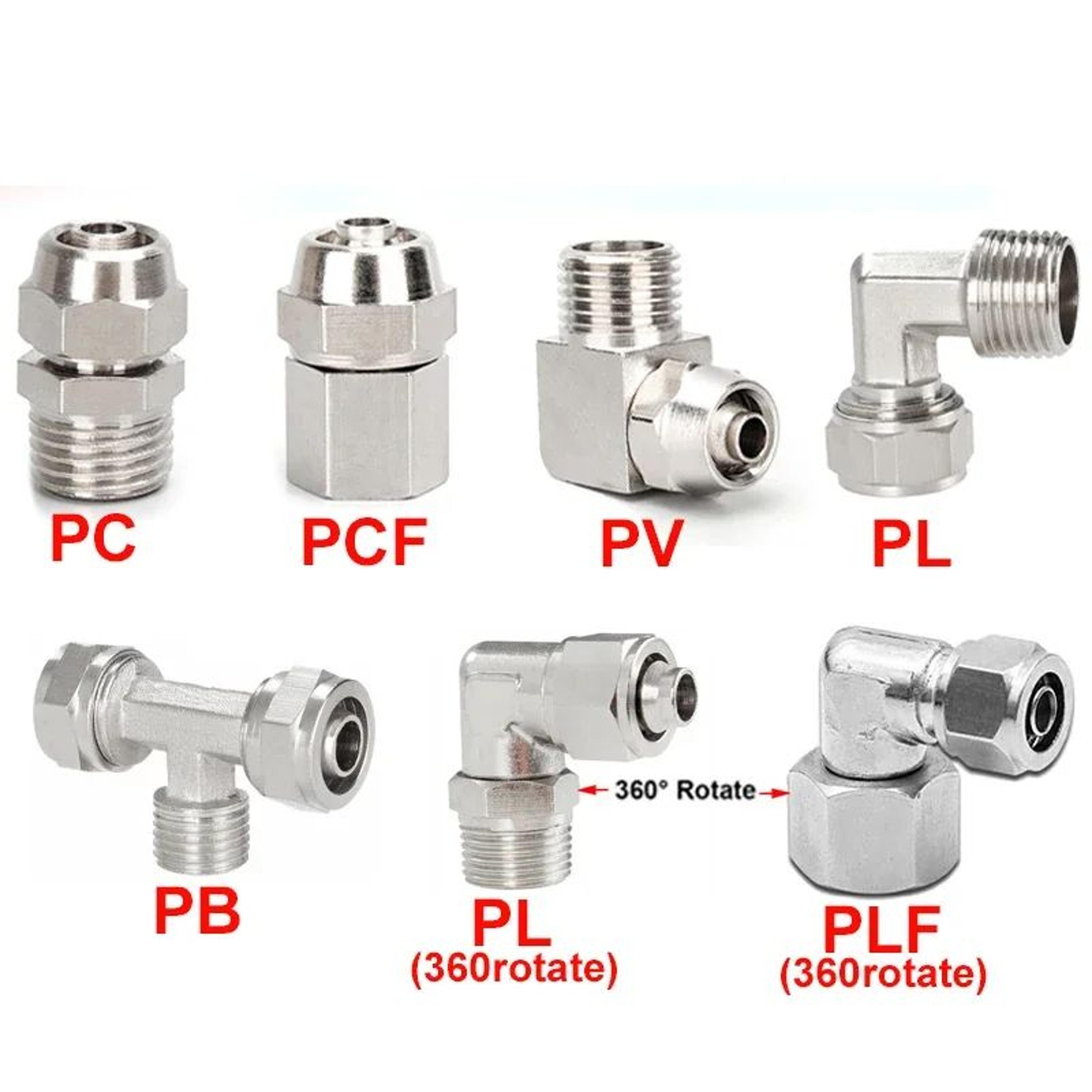 copper pneumatic quick connect fittings