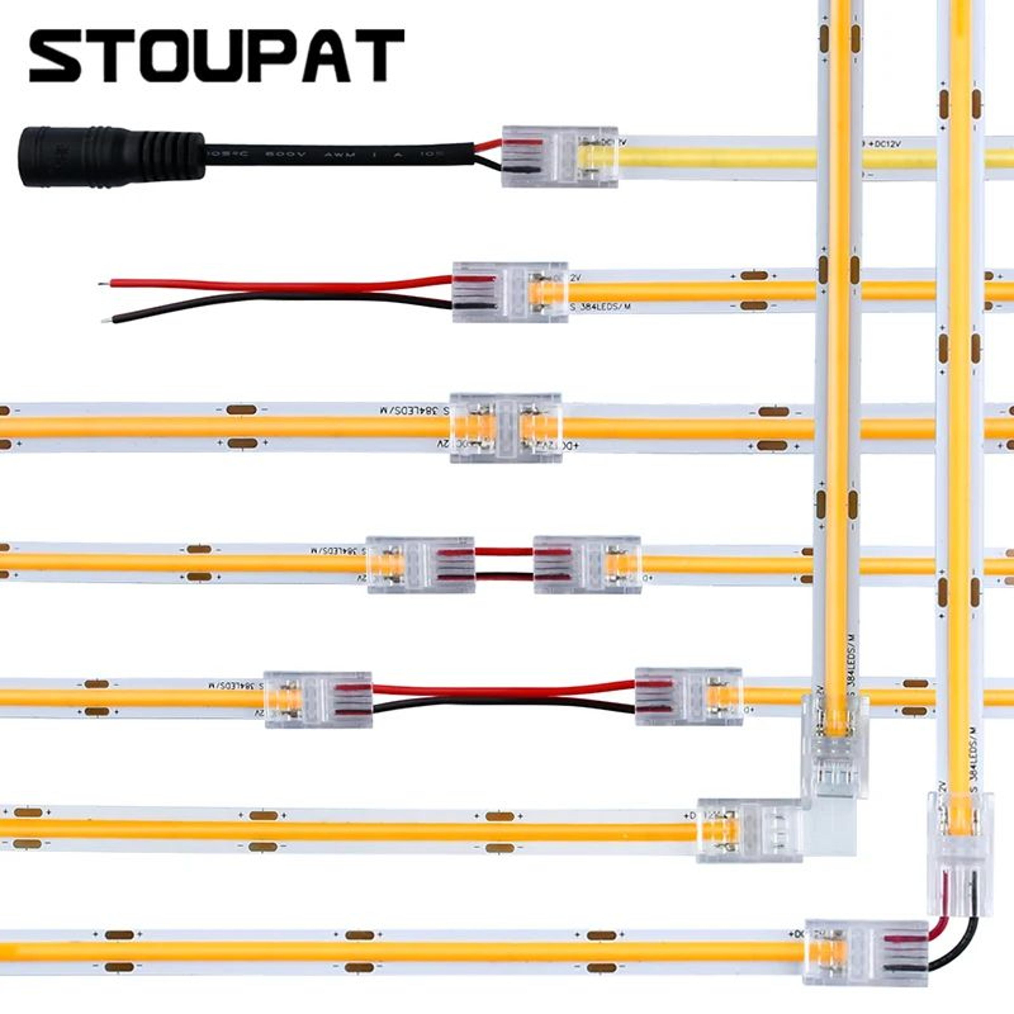 cob led strip corner connectors