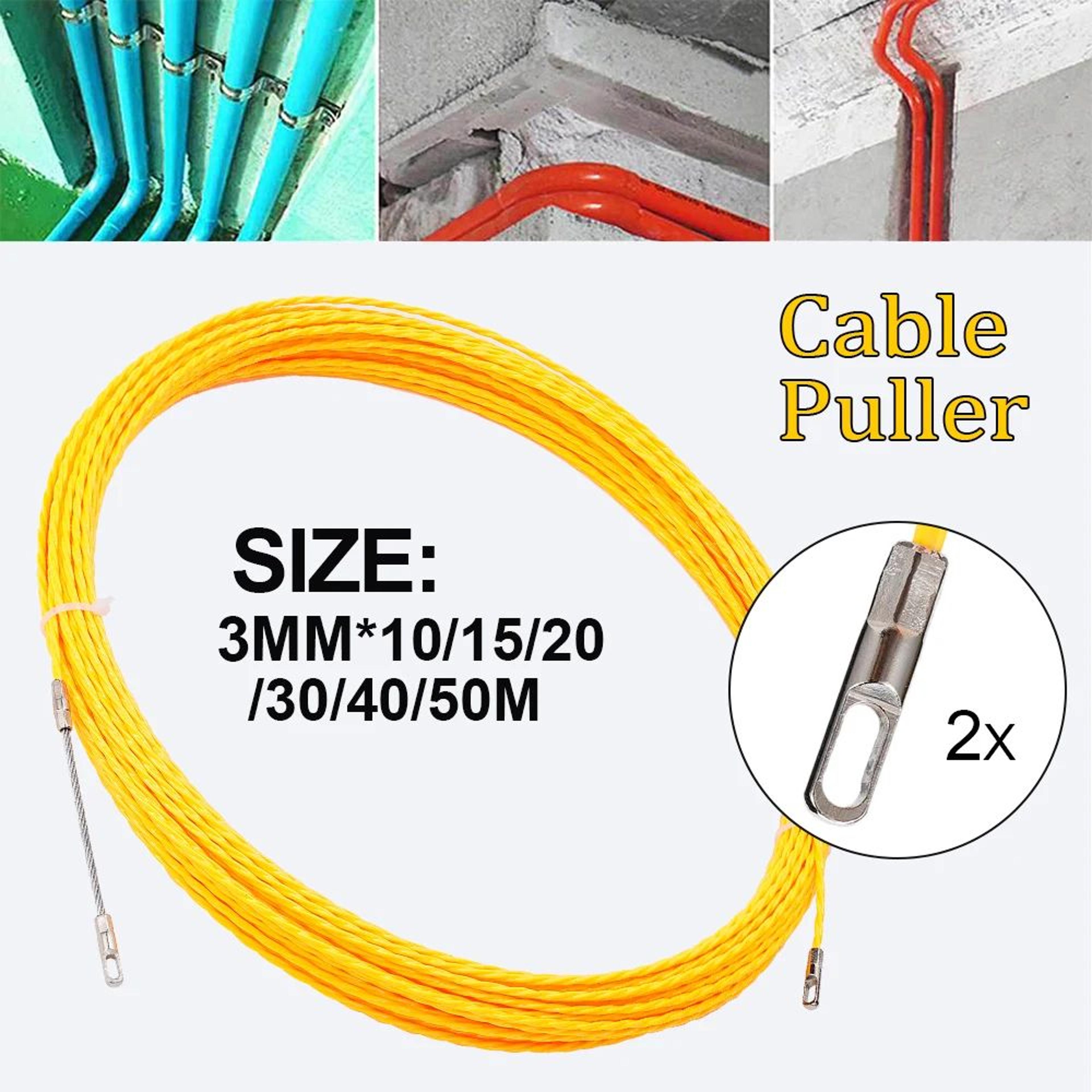 fiberglass cable puller fish tape reel