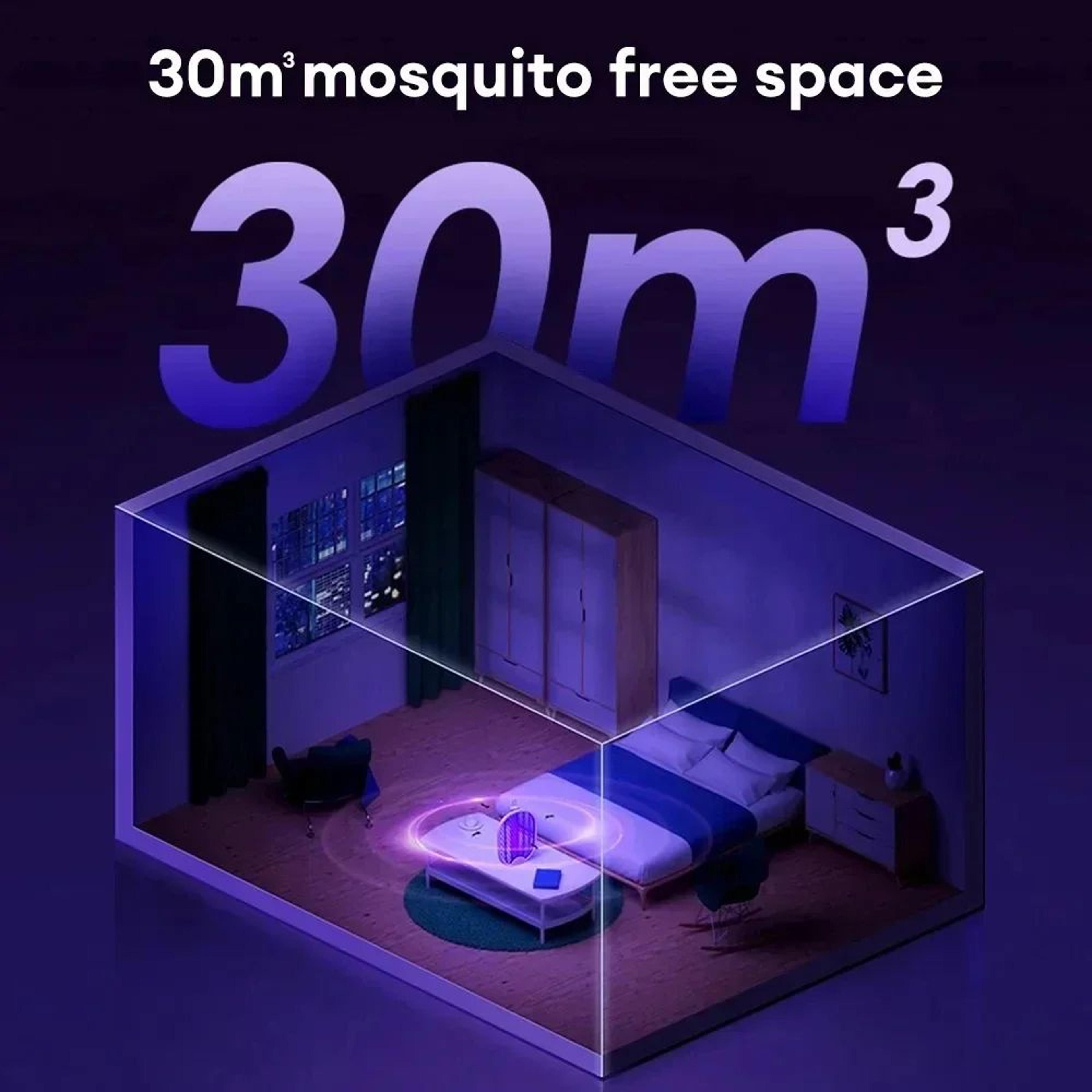 foldable electric mosquito swatter uv bug zapper