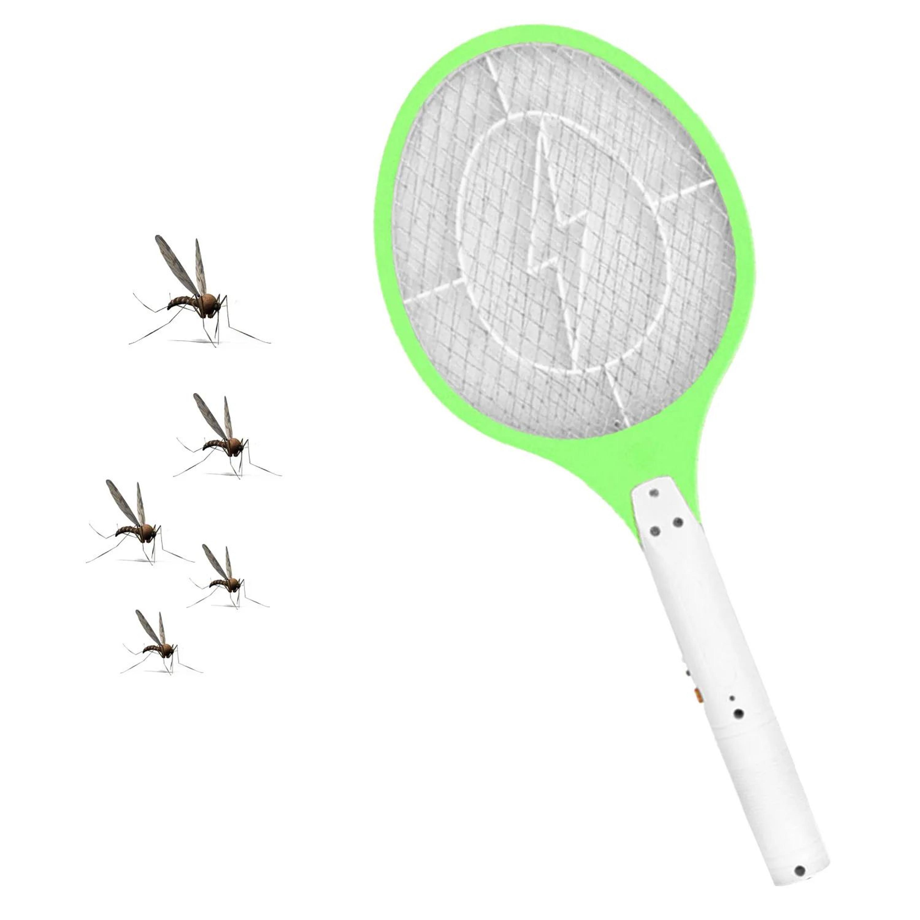 behogar rechargeable electric fly swatter mosquito zapper