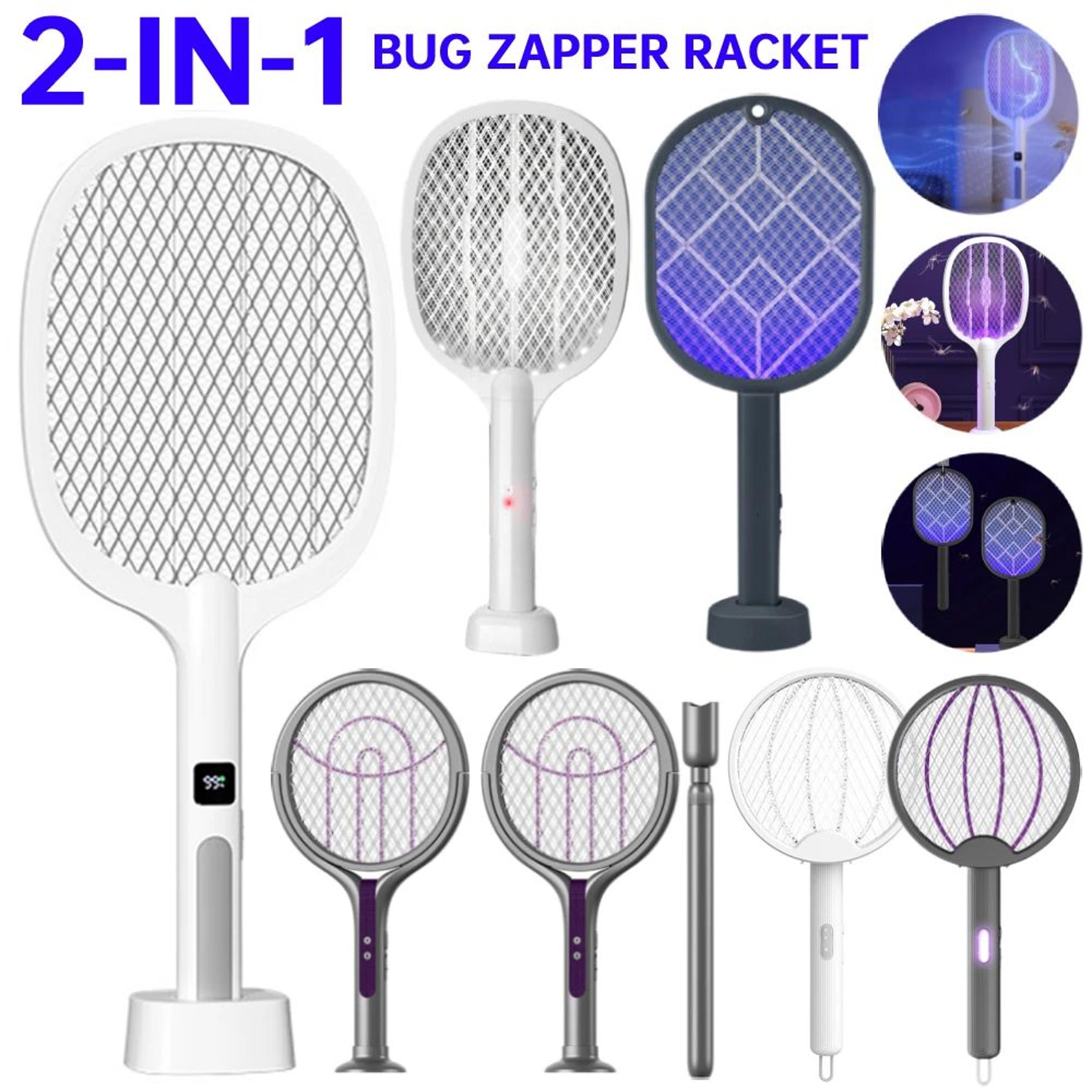 rechargeable electric fly swatter mosquito trap lamp
