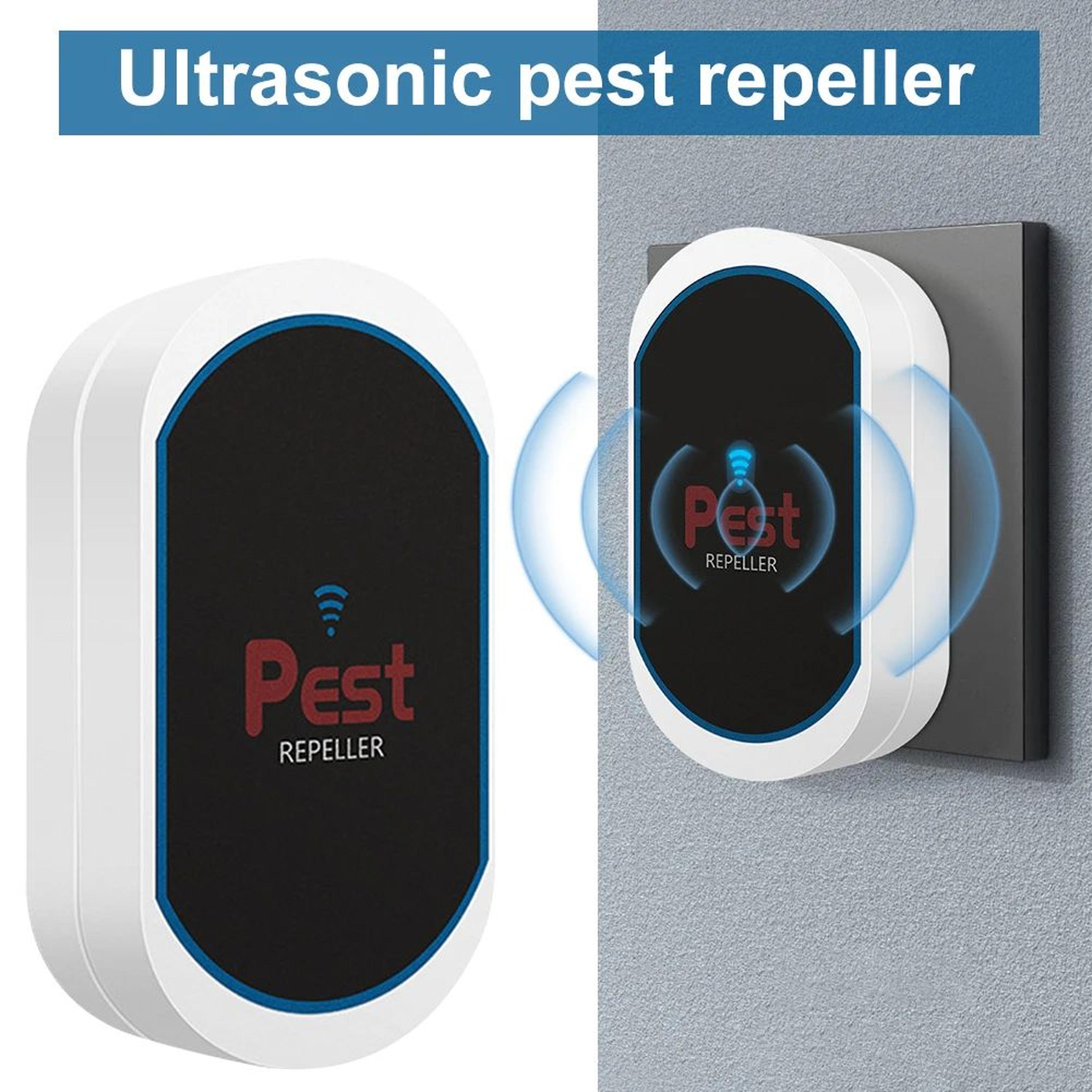 ultrasonic pest repeller plug in indoor pest deterrent