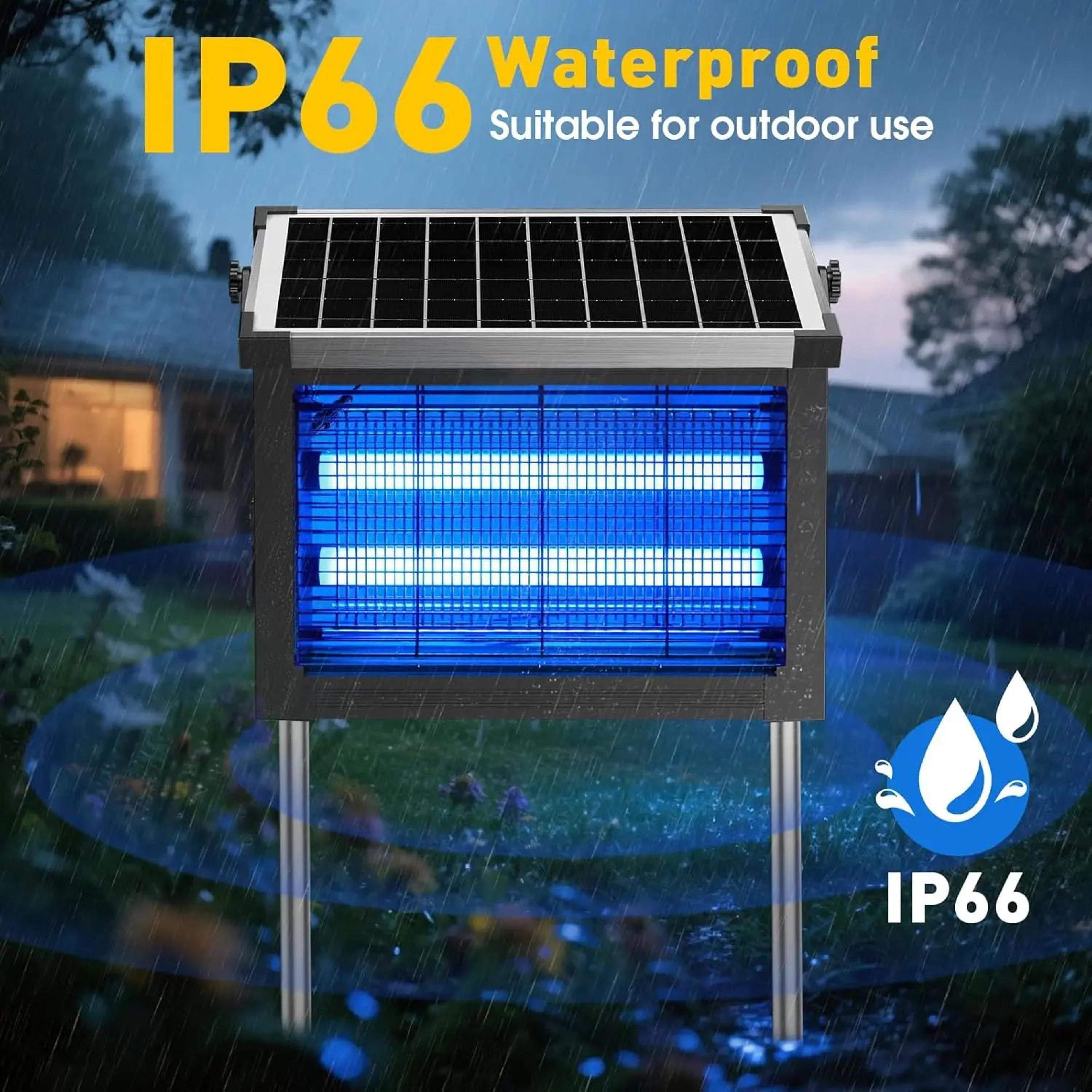 joyinled solar mosquito trap waterproof outdoor bug killer