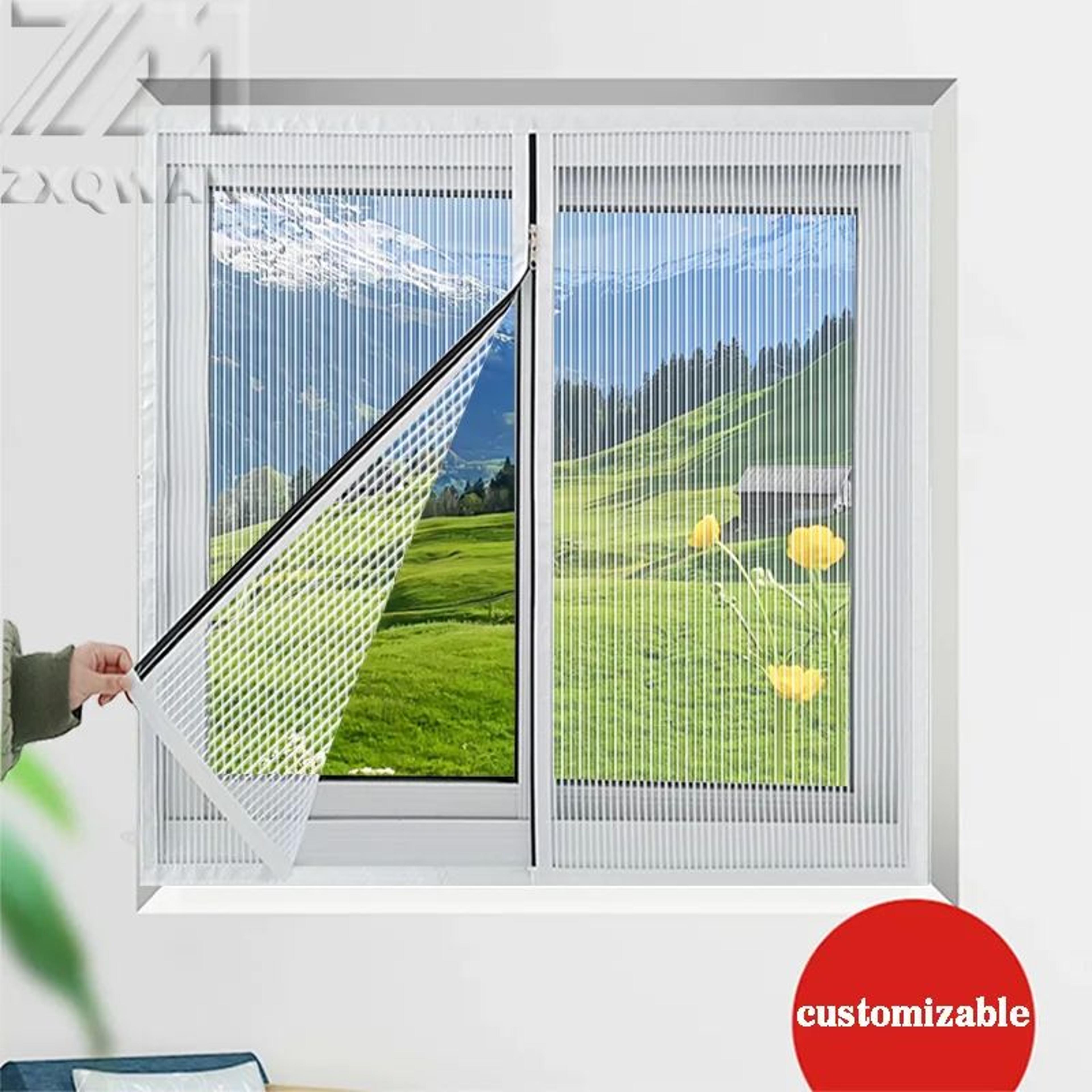 reinforced cat resistant zipper window screen